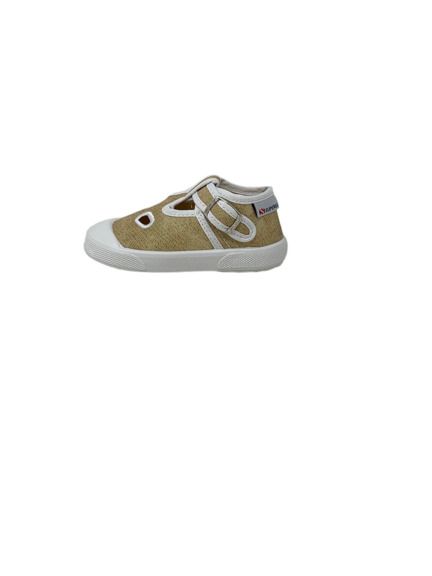 Sandaletto due occhi SUPERGA S21T617 ECRU unisex