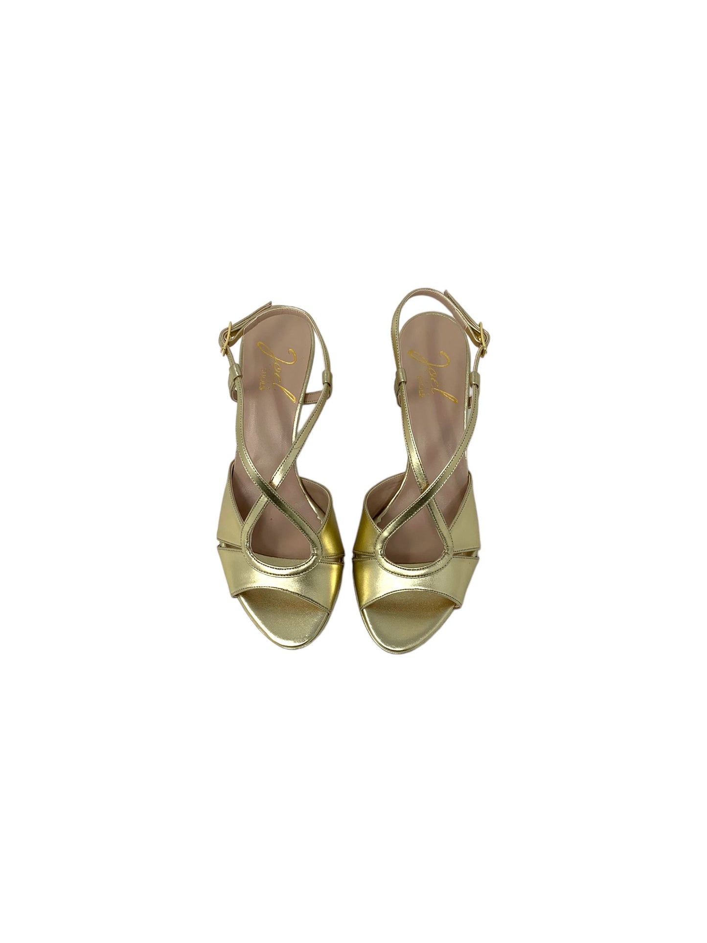 Sandalo col tacco JOEL A540 LIZ FIL PLATINO donna