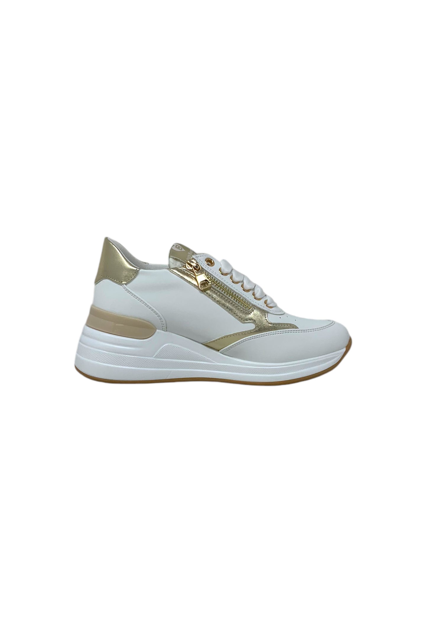Sneakers LAURA BIAGIOTTI 9660 wht/gold Donna