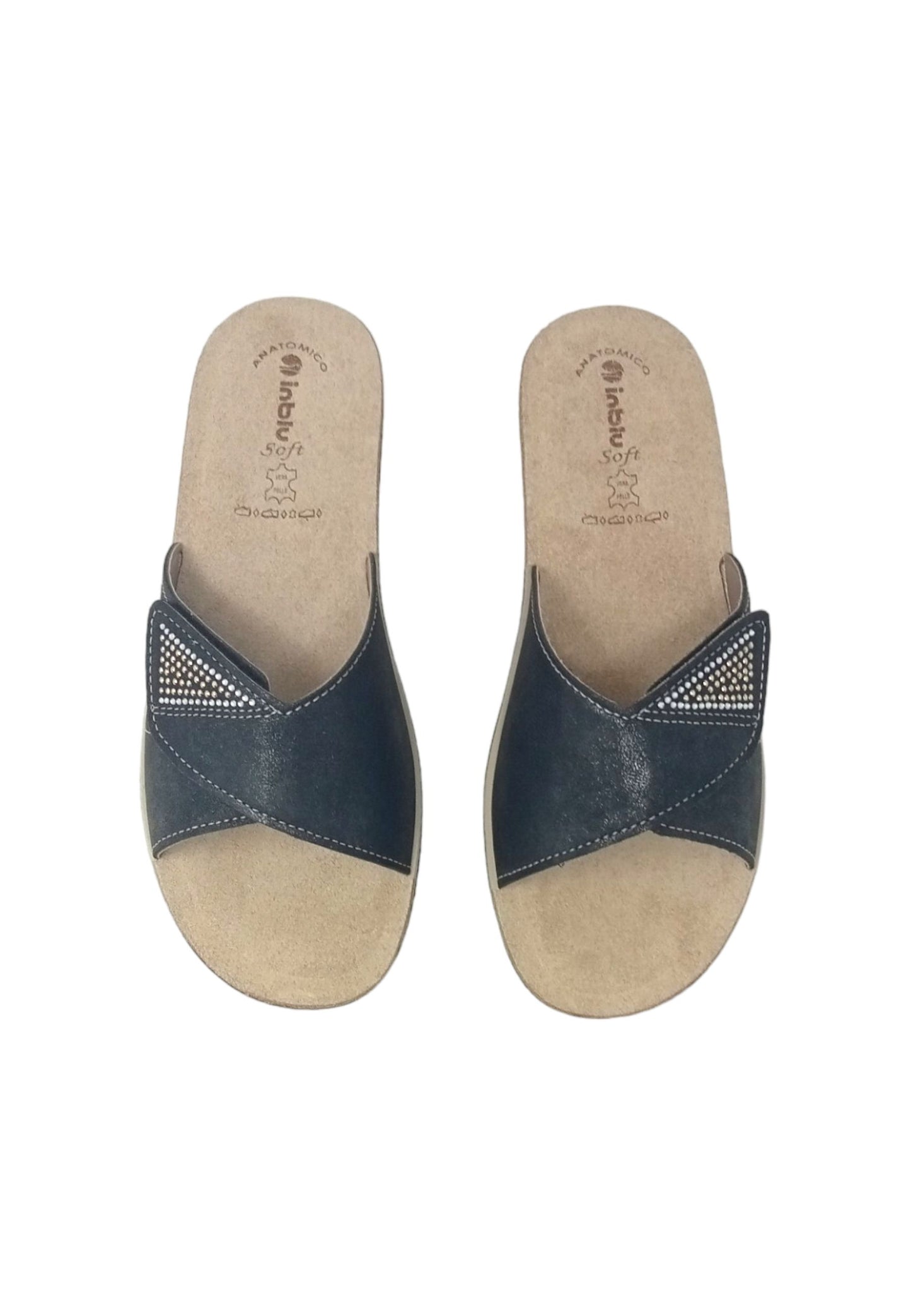 Ciabatta INBLU PV000003 NERO donna