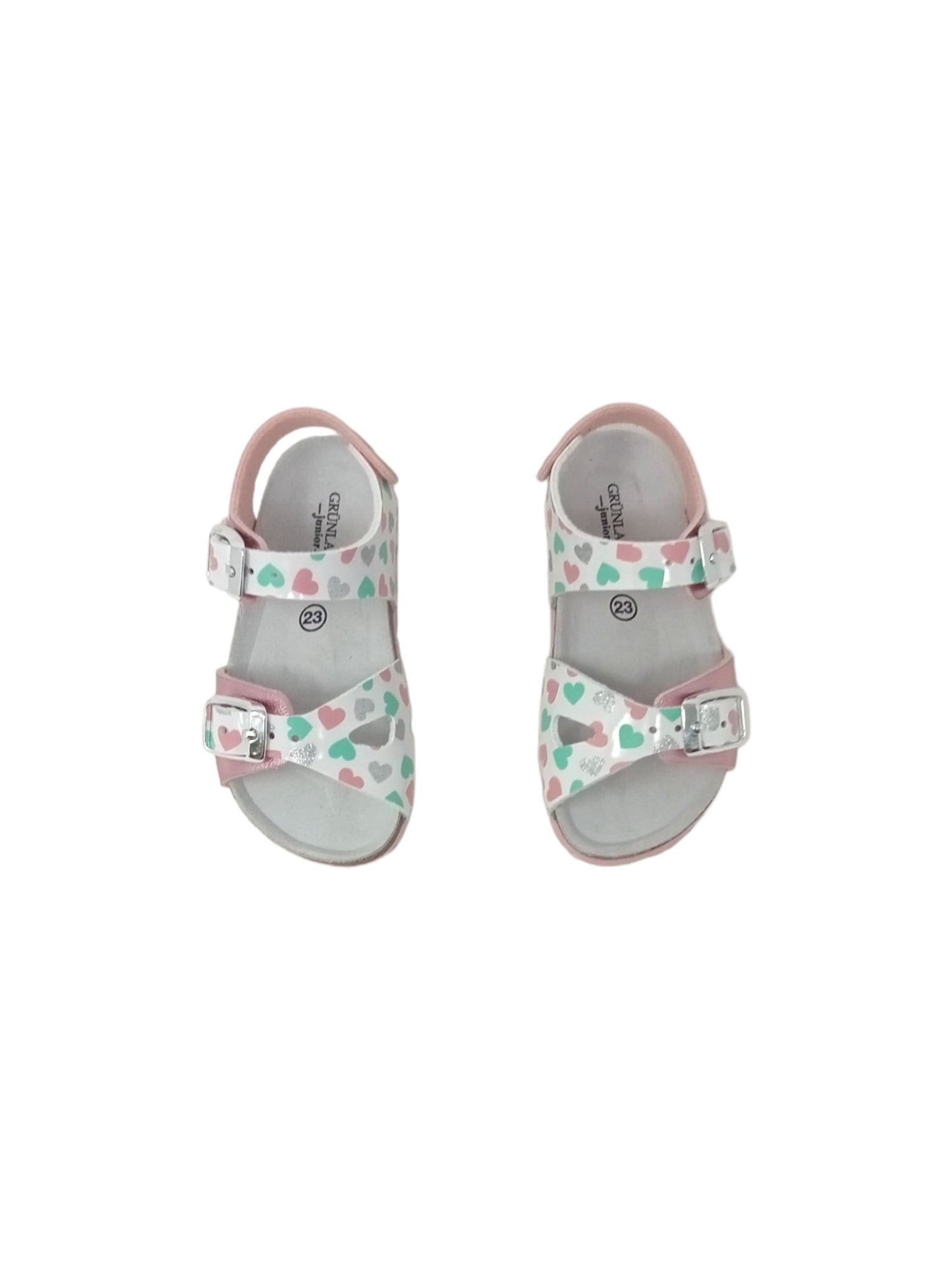 Sandalo GRUNLAND Junior ARIA SB0955-40 ROSAMULTI Bambina
