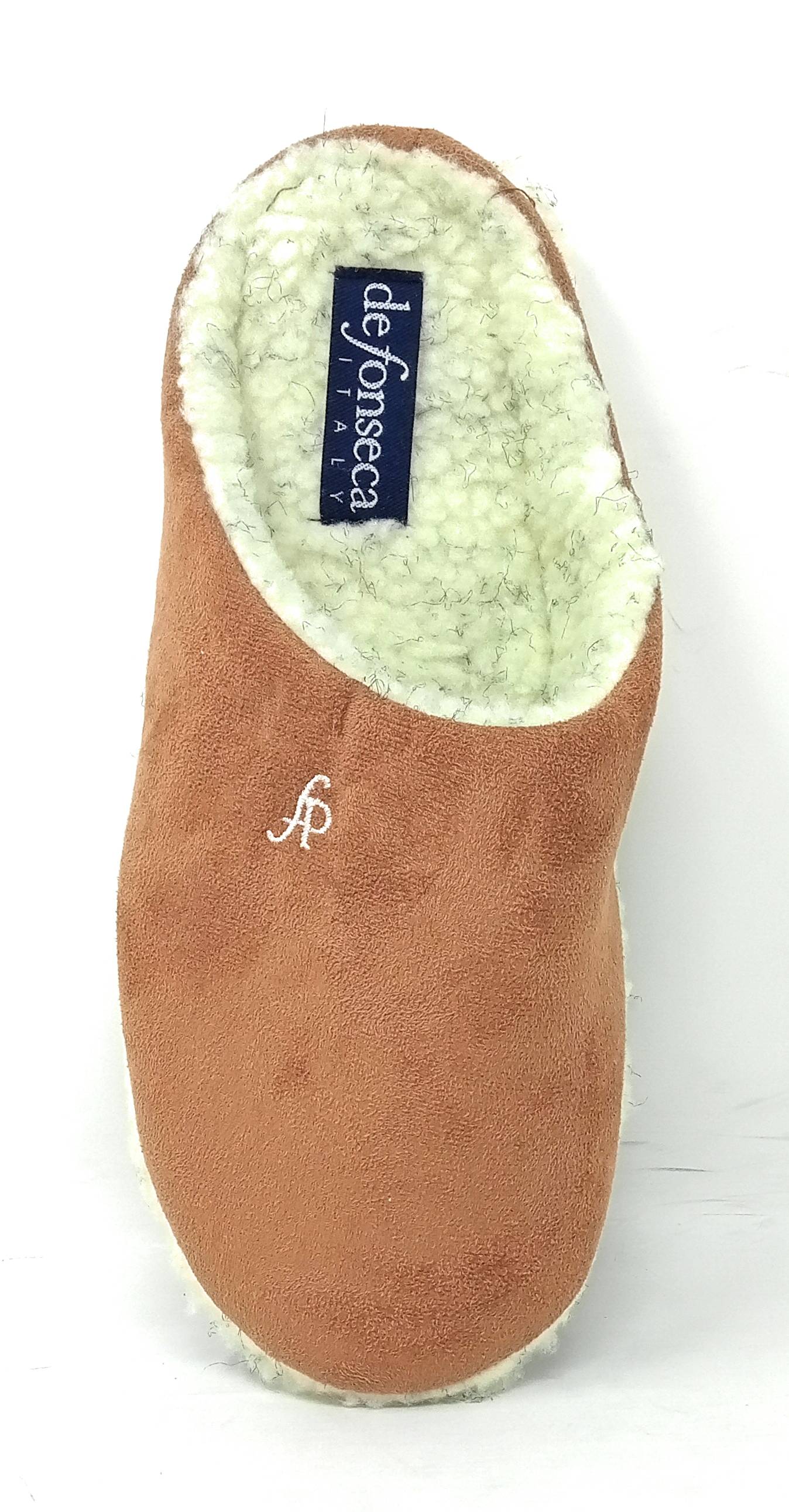 Pantofola da camera DE FONSECA DE.FIRENZE M20 BEIGE uomo