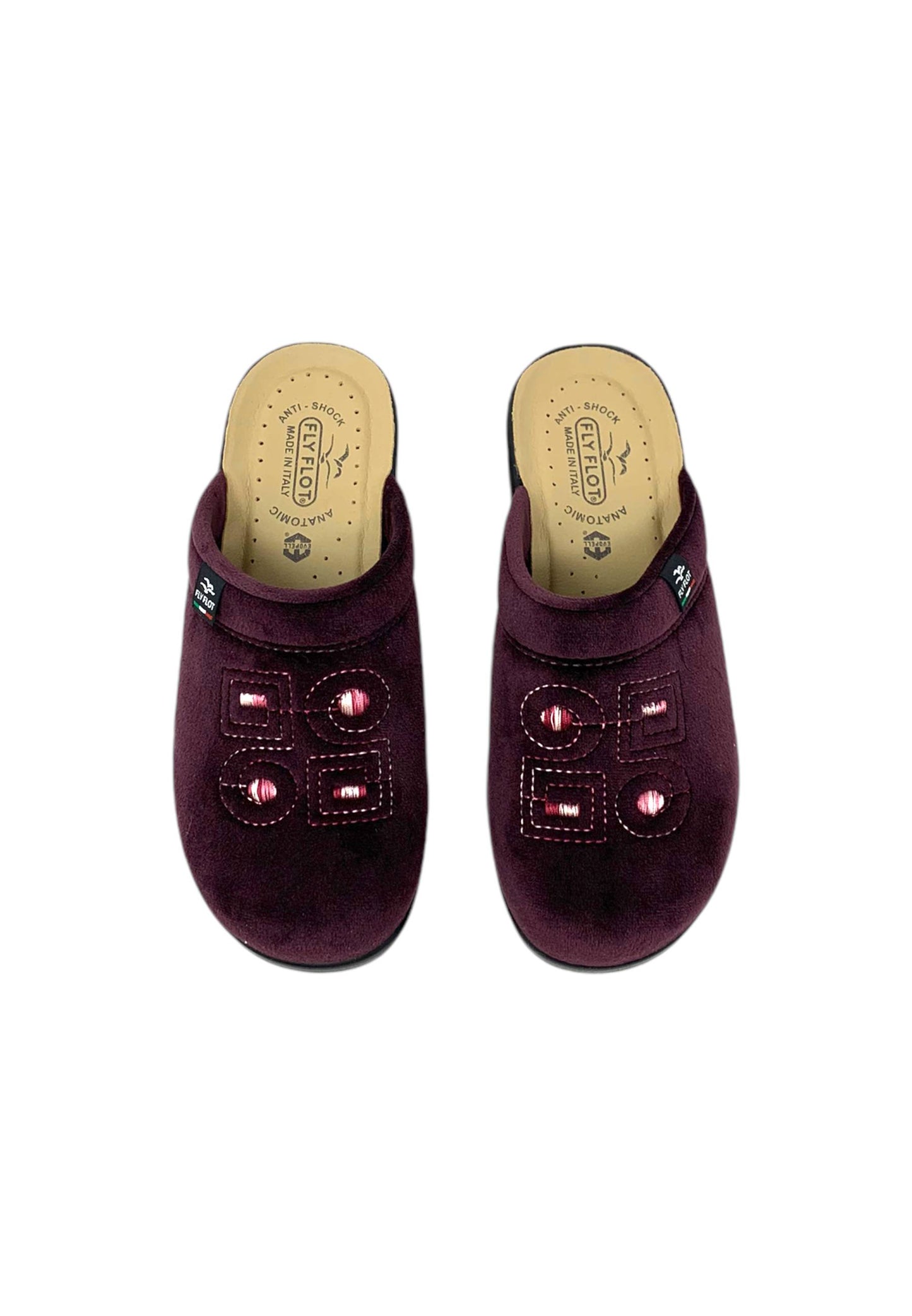 Pantofola FLYFLOT H9 957 PB PRUGNA donna