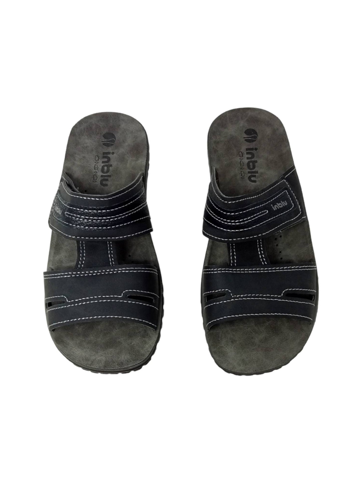 Ciabatta INBLU FN000104 NERO UOMO