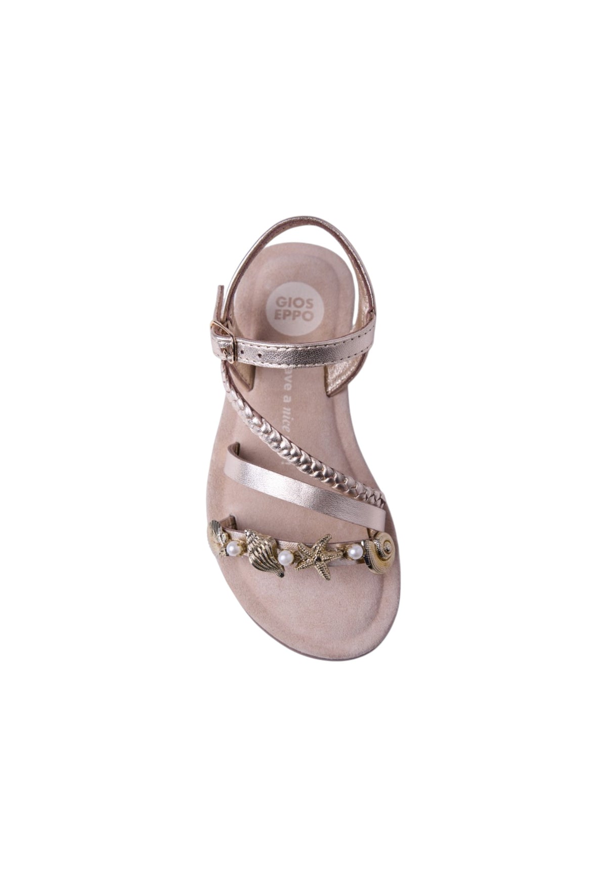 Sandali GIOSEPPO ERDUT 78877 GOLD bambina