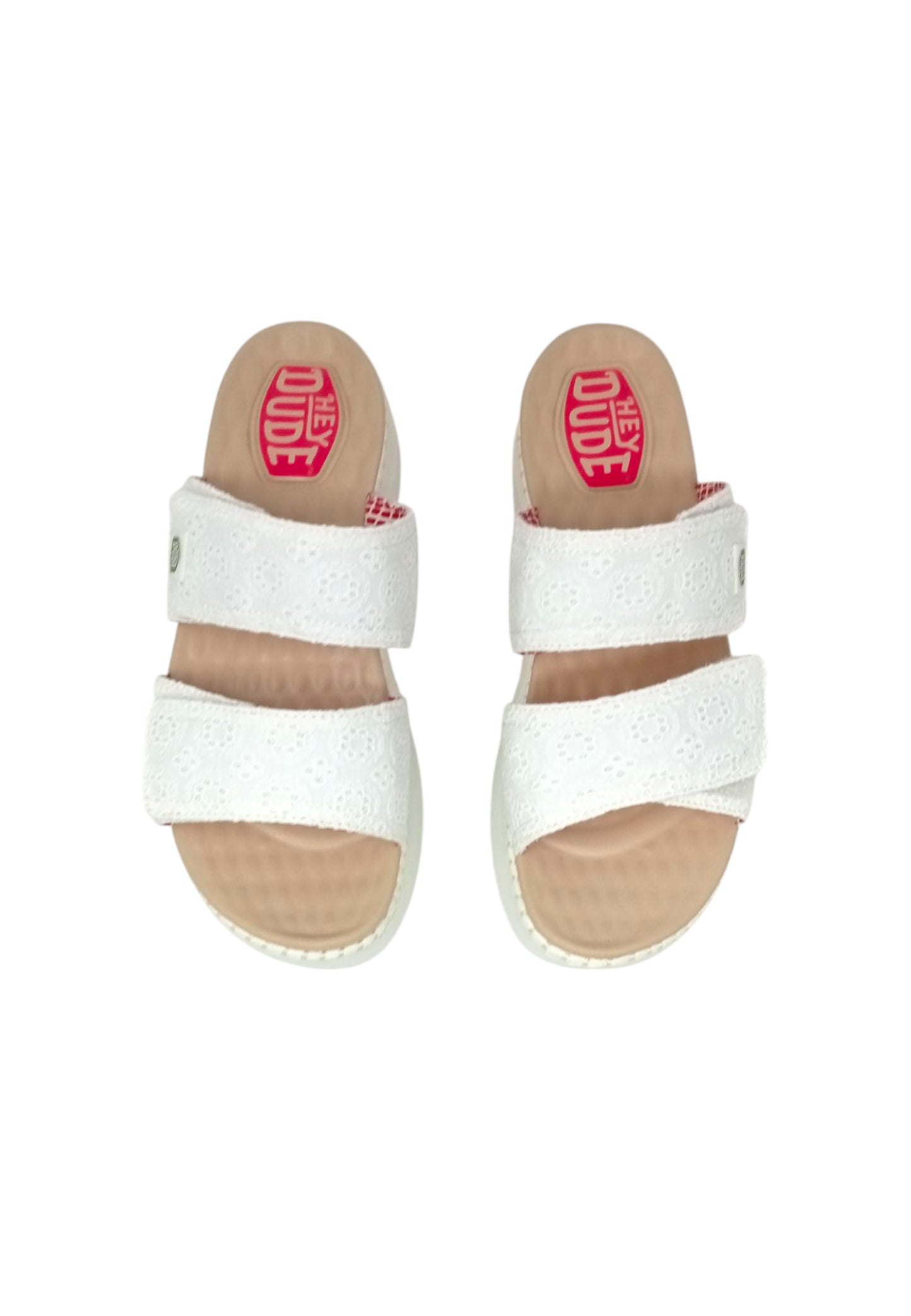 Sandali ciabatta HEYDUDE DELRAY SLIDE SURF BAJA 43210-6UG TAN Donna
