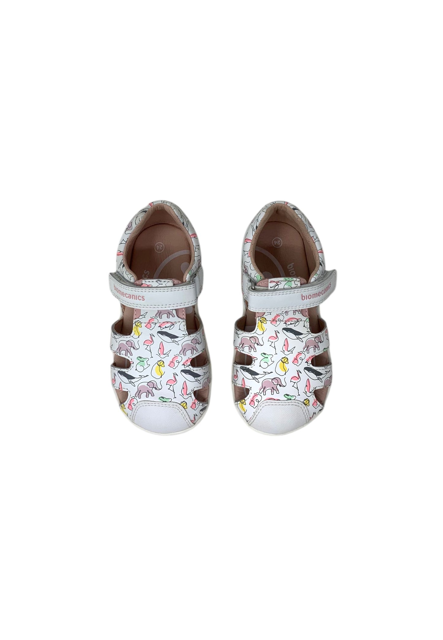 Sandali Biomecanics 252167-B050 BLANCO Bambina
