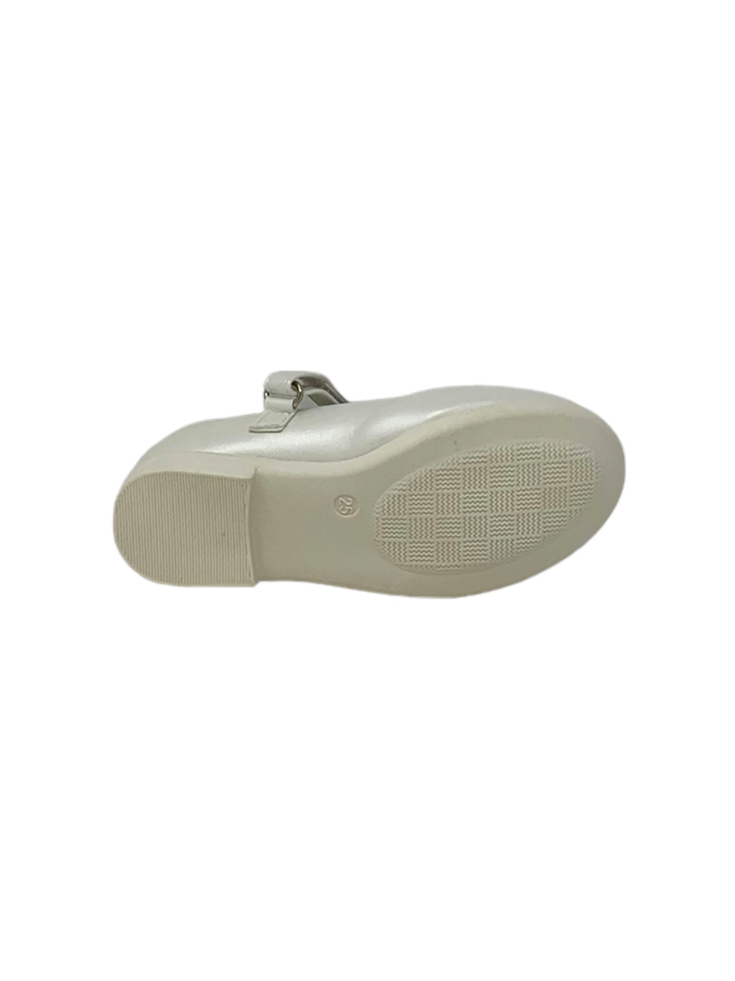 Ballerine QUEEN HELENA P002 Bianco Perlato Bambina