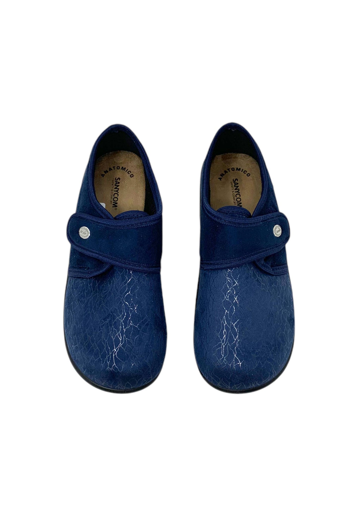 Pantofola chiusa SANYCOM 7175 ragnatela blu DONNA