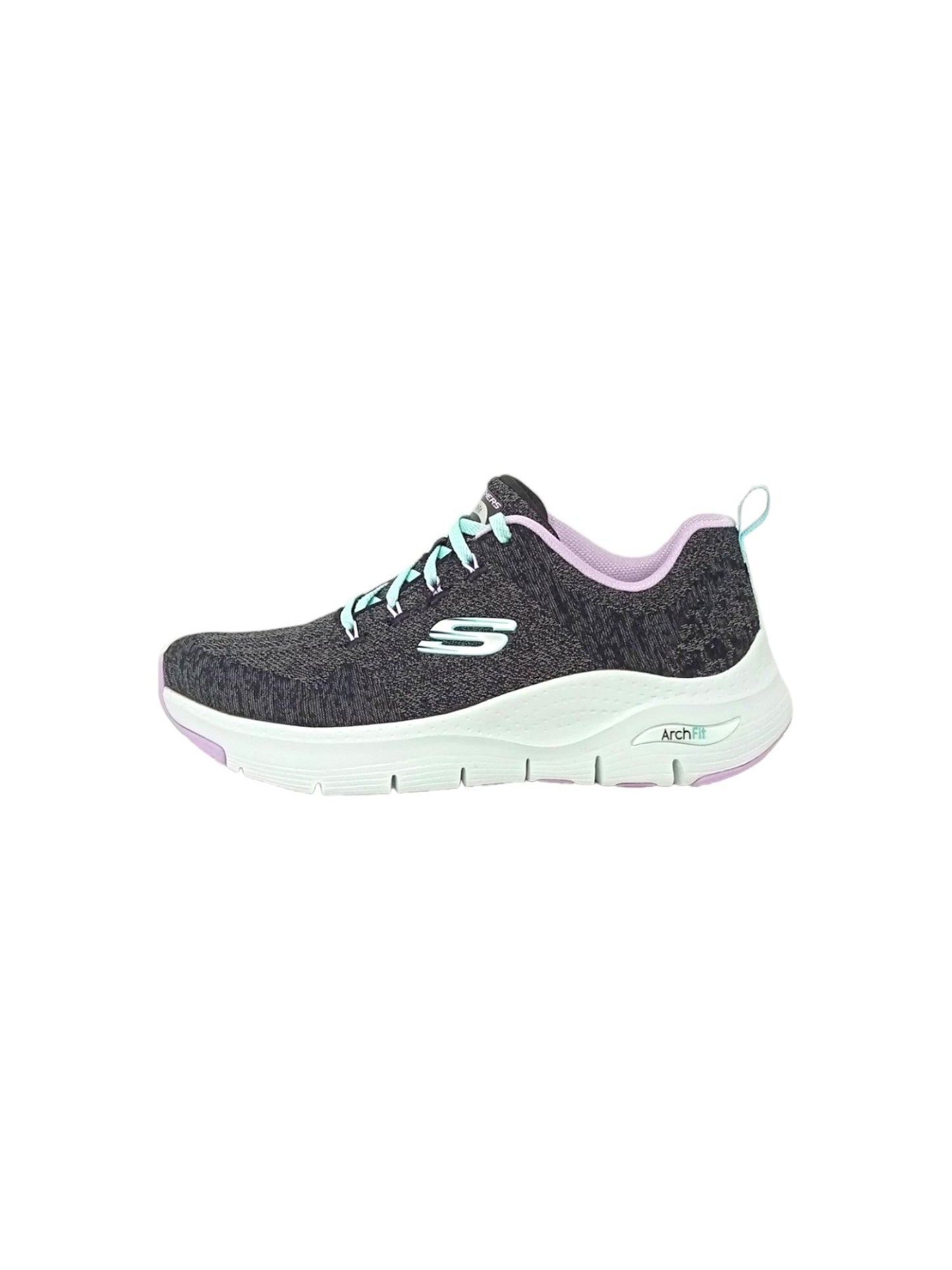 Sneakers Skechers Arch-fit - Comfy Wave 149414/BKLV Donna