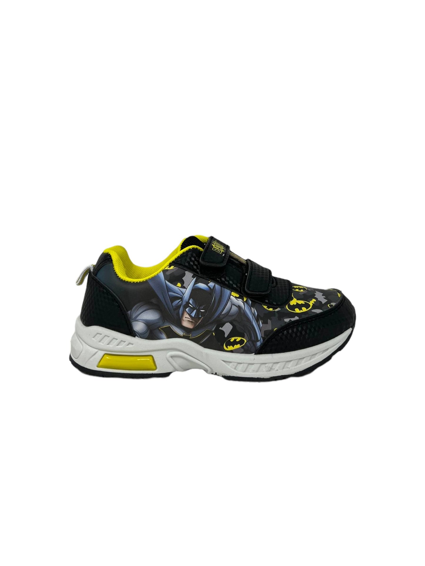 Scarpa da passeggio con luci BatMan W1020088S BLK BAMBINO