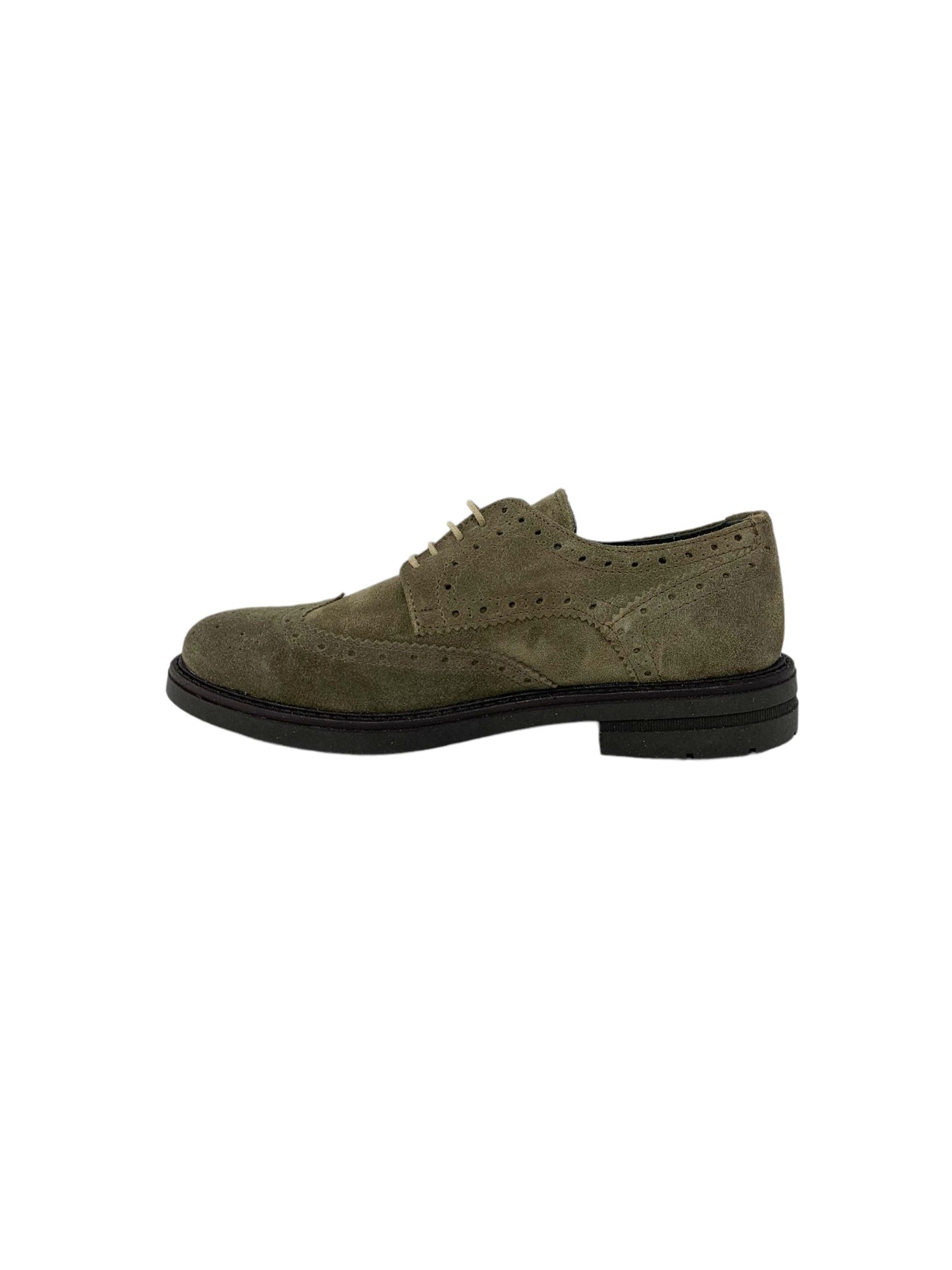 Scarpa modello francesina BKS 0803 TAUPE uomo