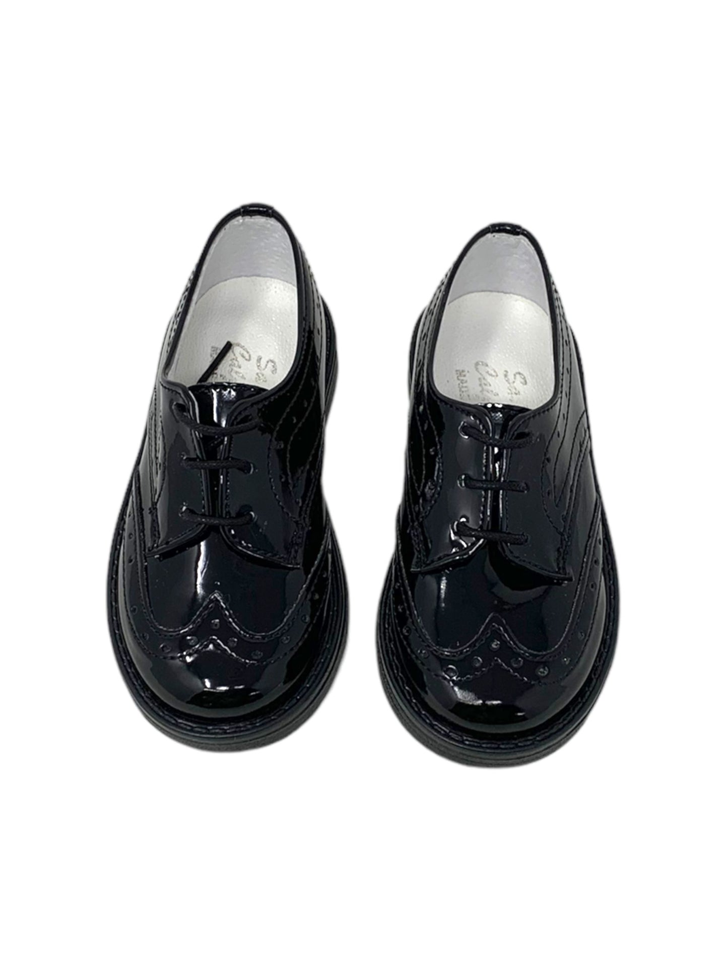 Francesina Sa.Ba. Calzature 300 VERNICE NERO bambino/ragazzo