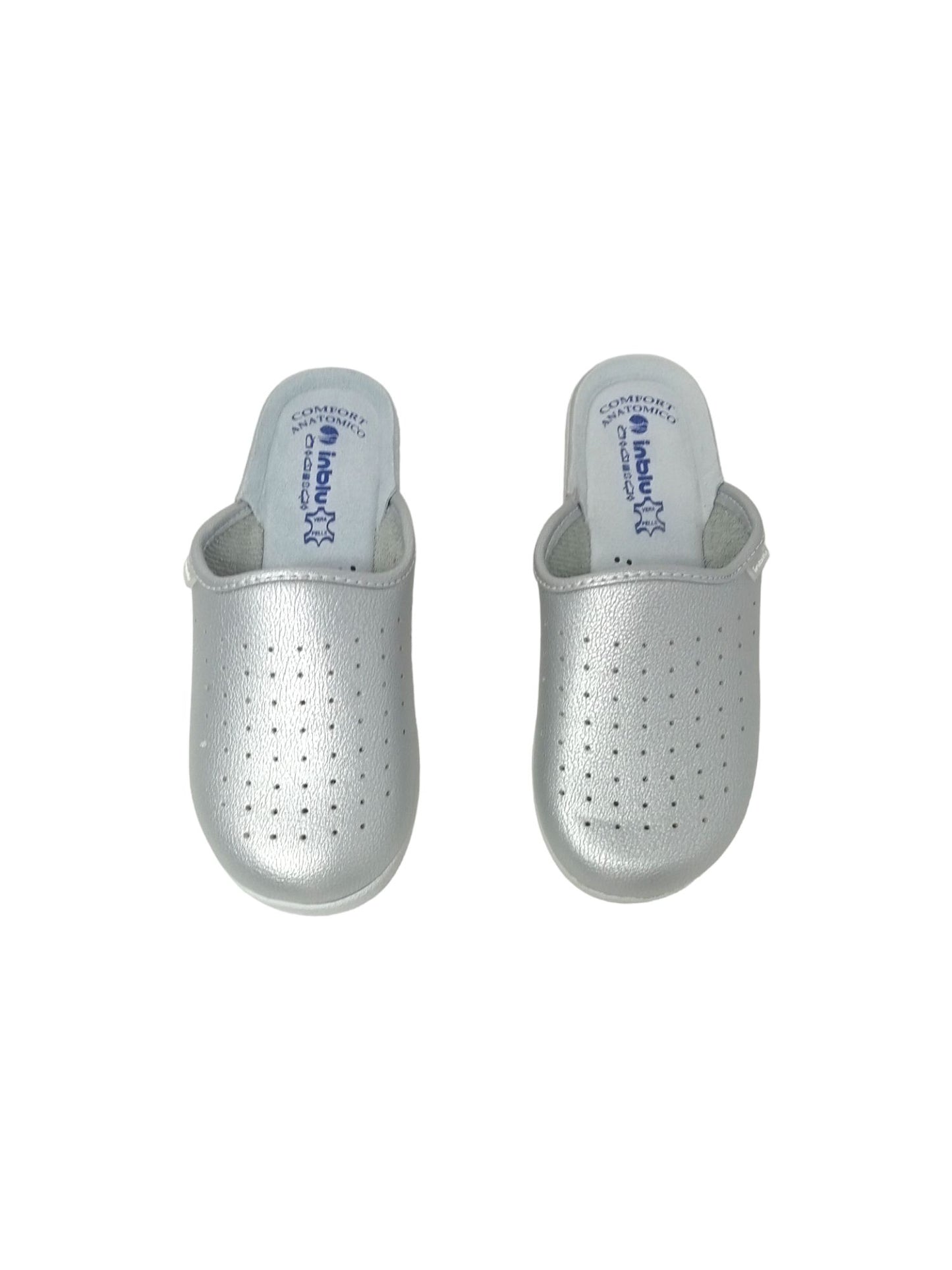 Pantofola sanitaria INBLU 5000033N ARGENTO donna