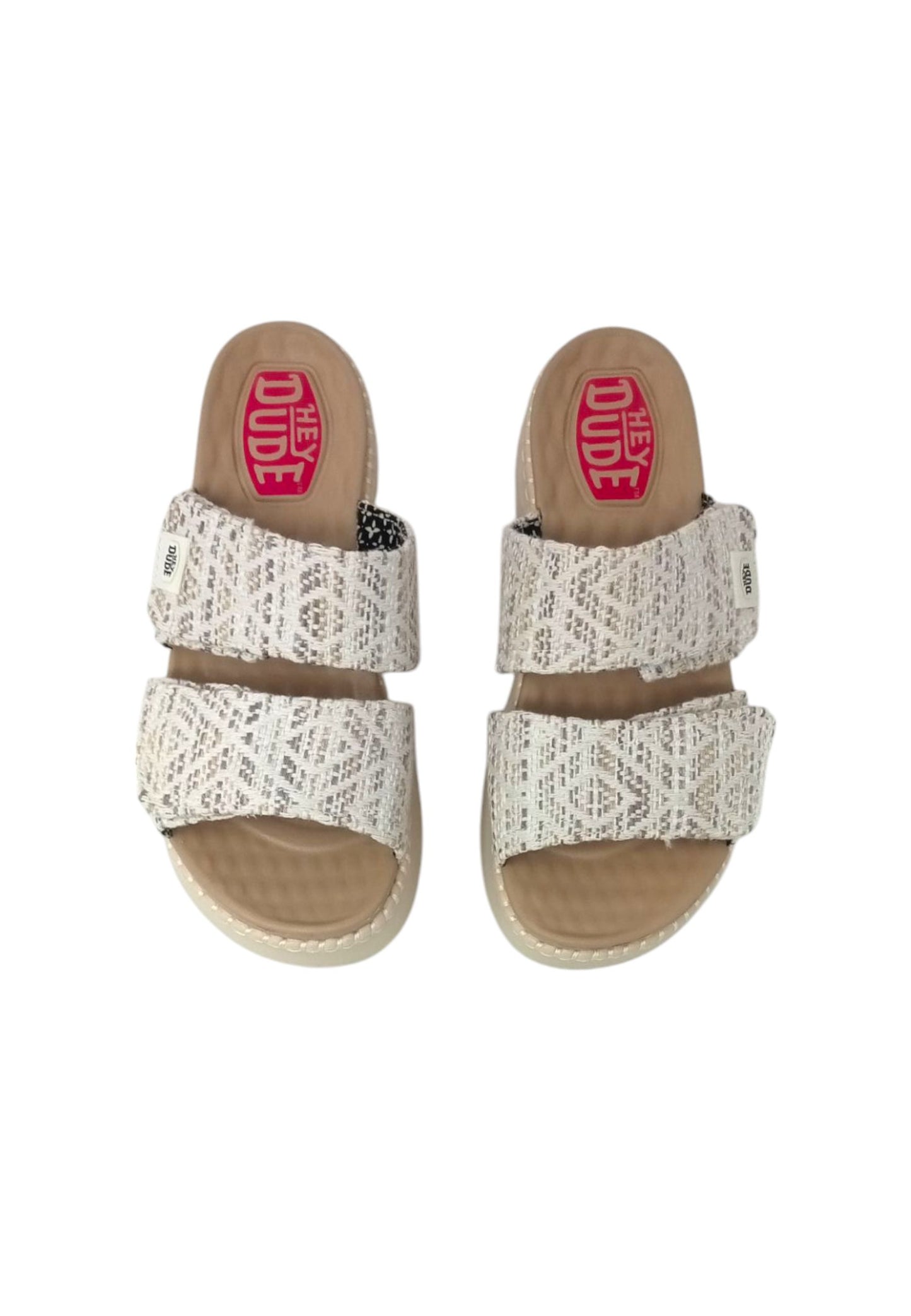 Sandali ciabatta HEYDUDE DELRAY SLIDE SURF BAJA 43210-6UG TAN Donna