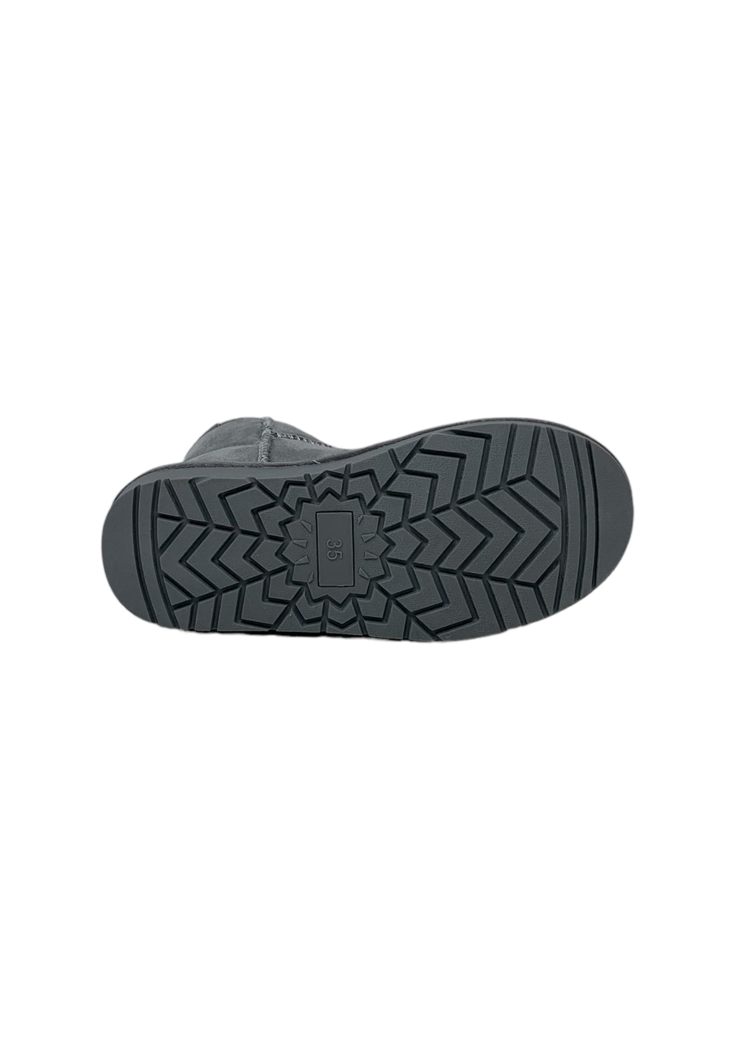 Stivaletto con pelliccia GRUNLAND JR CROMPO1633-14 GRIGIO bambina