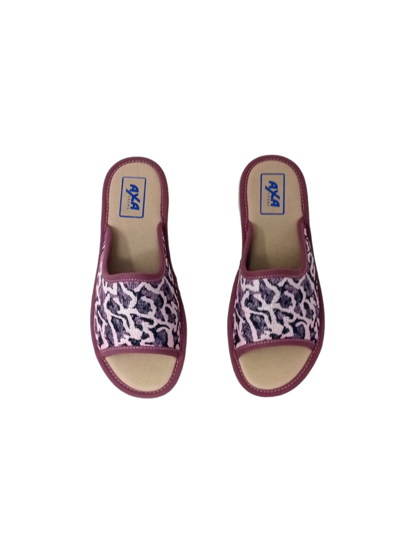 Pantofola profumata da camera AXA 18938A CIPRIA SCURO donna