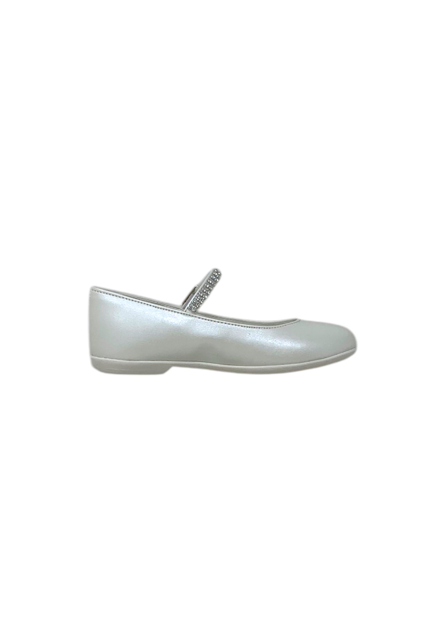 Ballerine con tacco Sa.Ba. Calzature 2114 BIANCO PERLATO bambina/ragazza