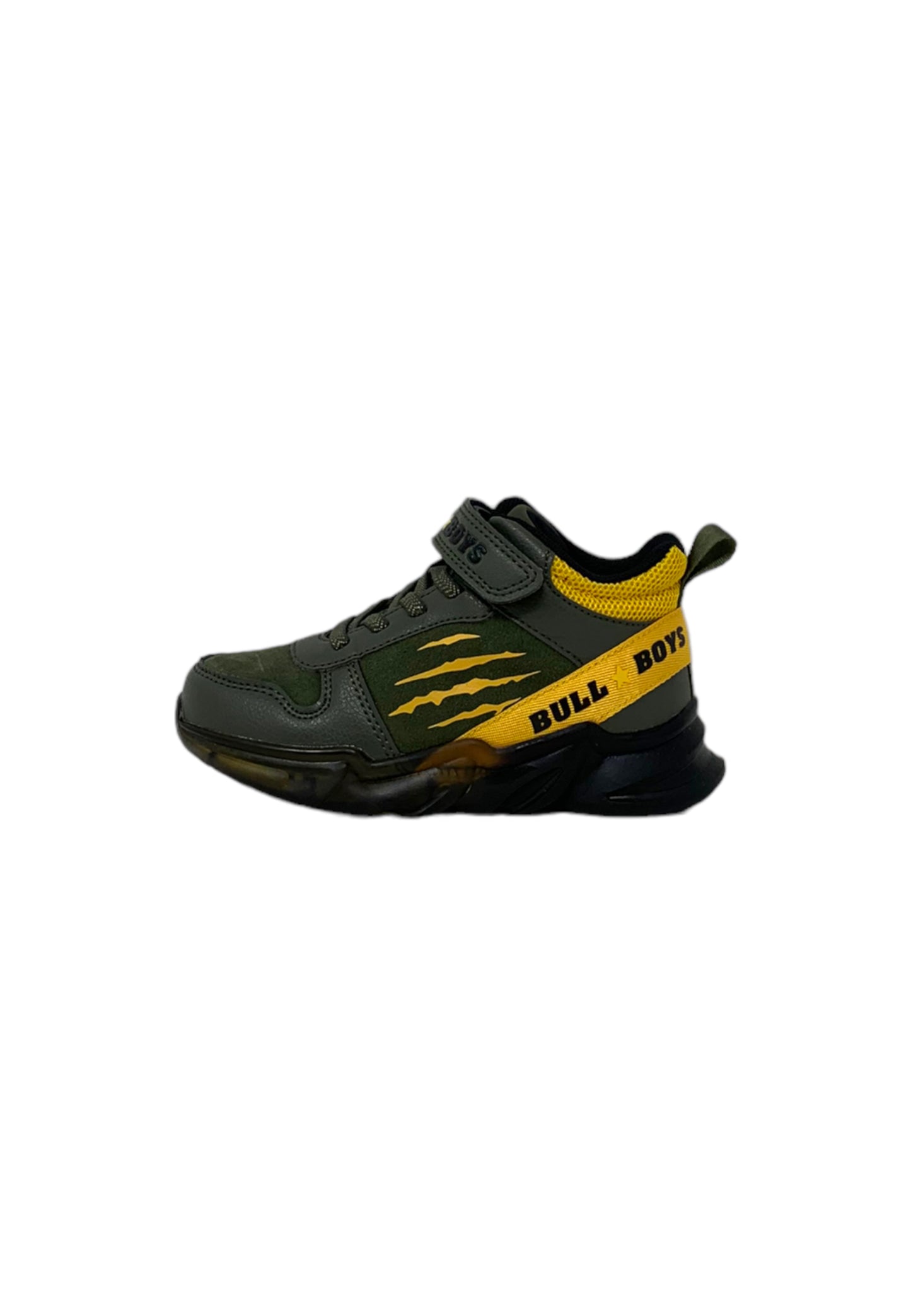 Sneakers BULL BOYS DNAL3395 verde giallo Bambino