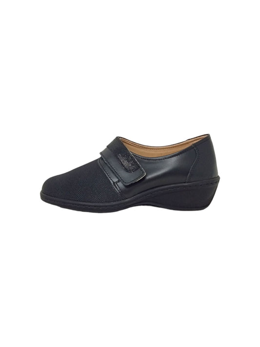 Mocassino linea comoda STILE DI VITA 2917 NAPPA NERO Donna