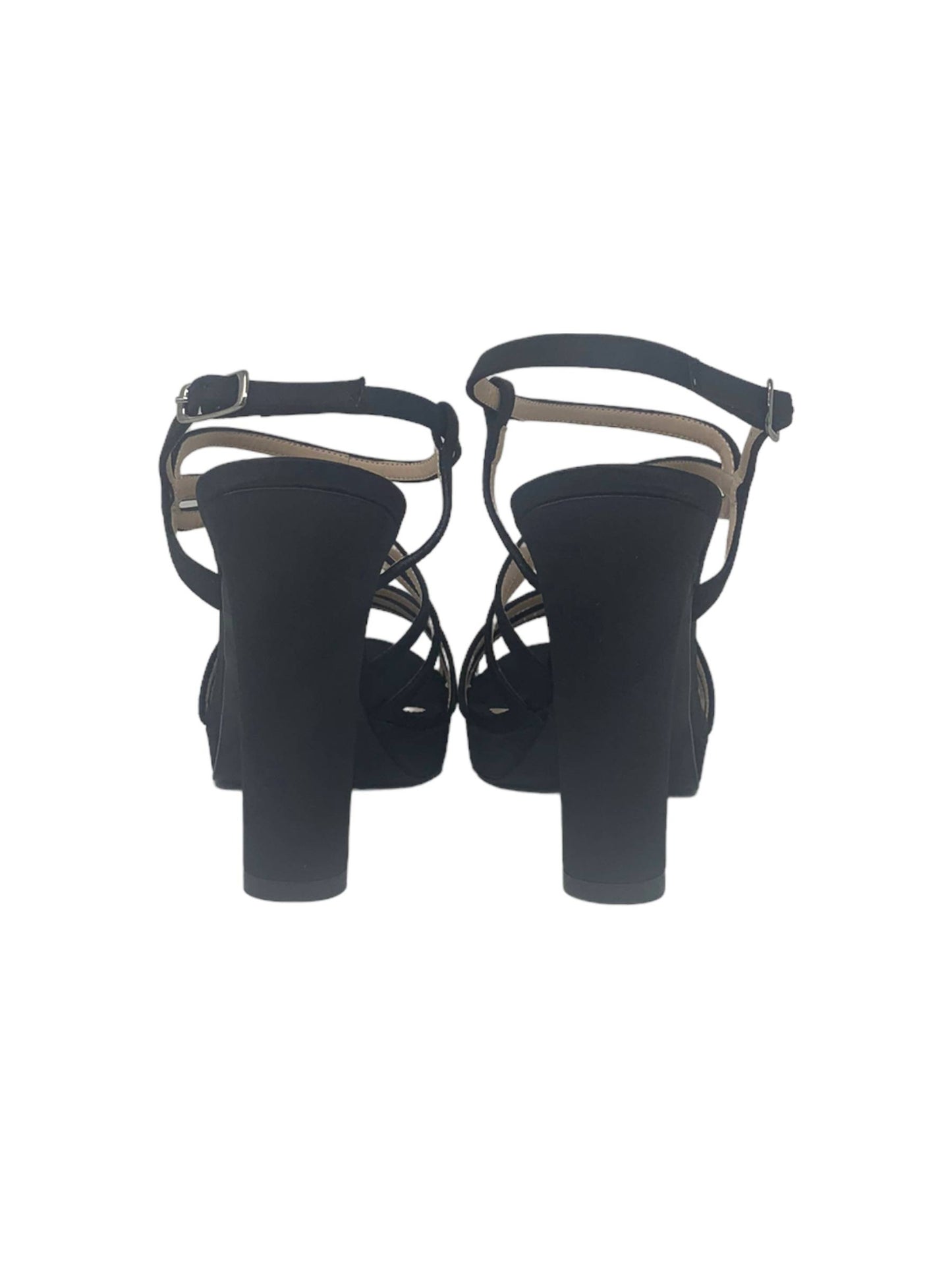 Sandalo col tacco JOEL A7358 SATIN NERO donna