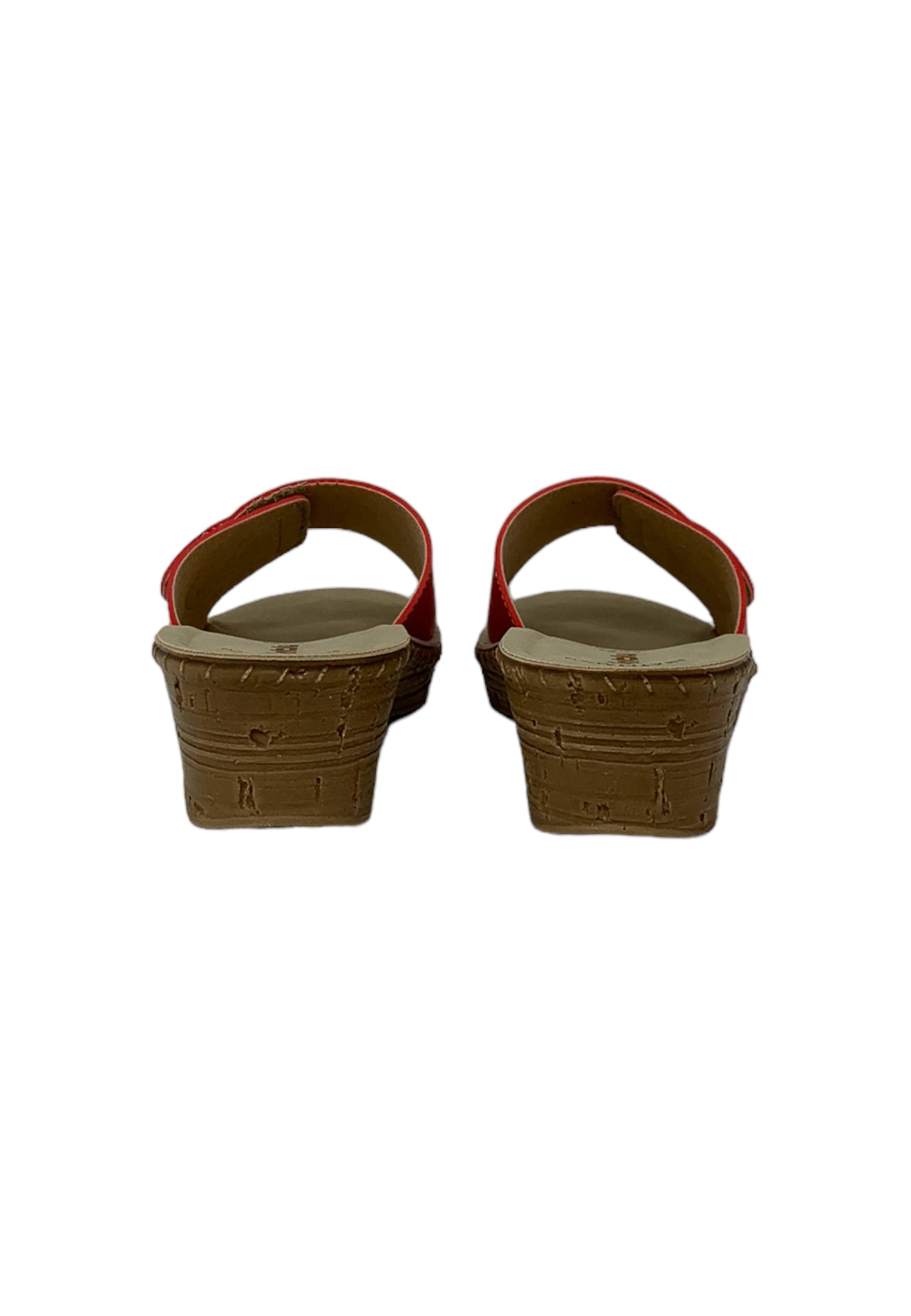 Ciabatta INBLU 26000087 ROSSO donna
