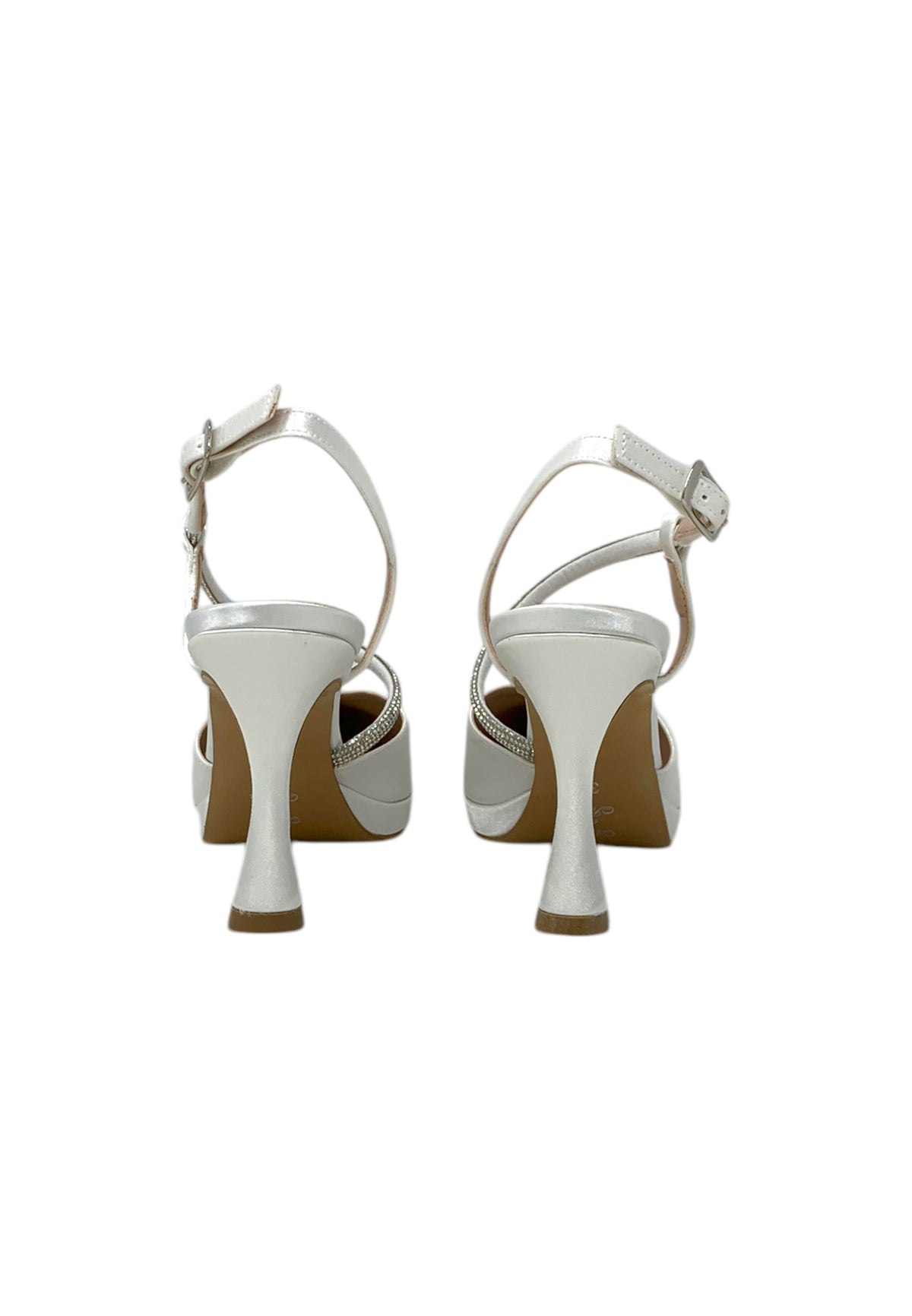 Italia Leone Sandali con tacco M11 RASO 02 Donna sposa