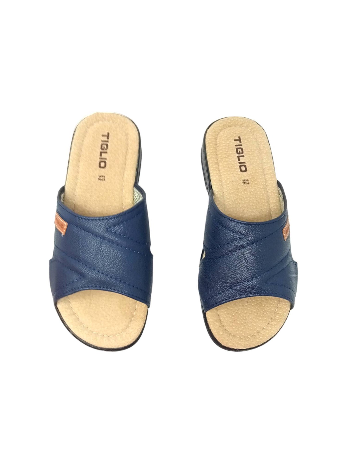 Pantofola da camera TIGLIO 801 BLU uomo
