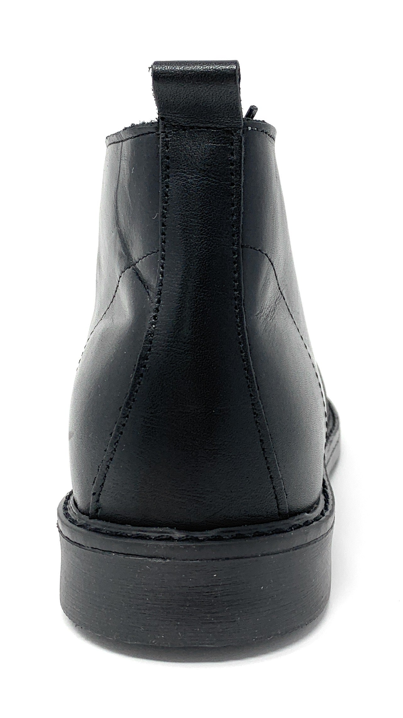 Scarpa modello polacchina BKS 1312 PELLE NERA uomo
