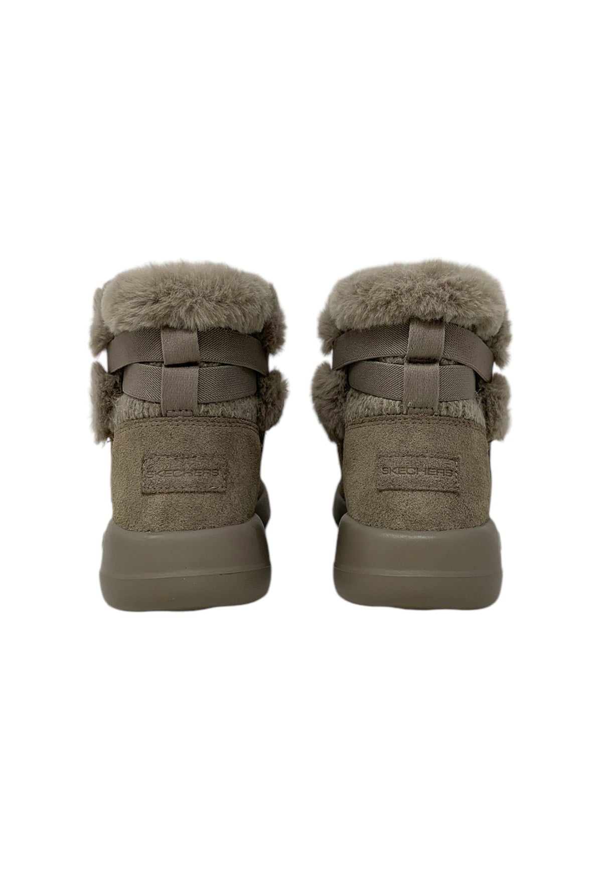 Stivaletto con pelliccia SKECHERS On-The-GO Joy - Whispering Willow 144133/DKTP Donna