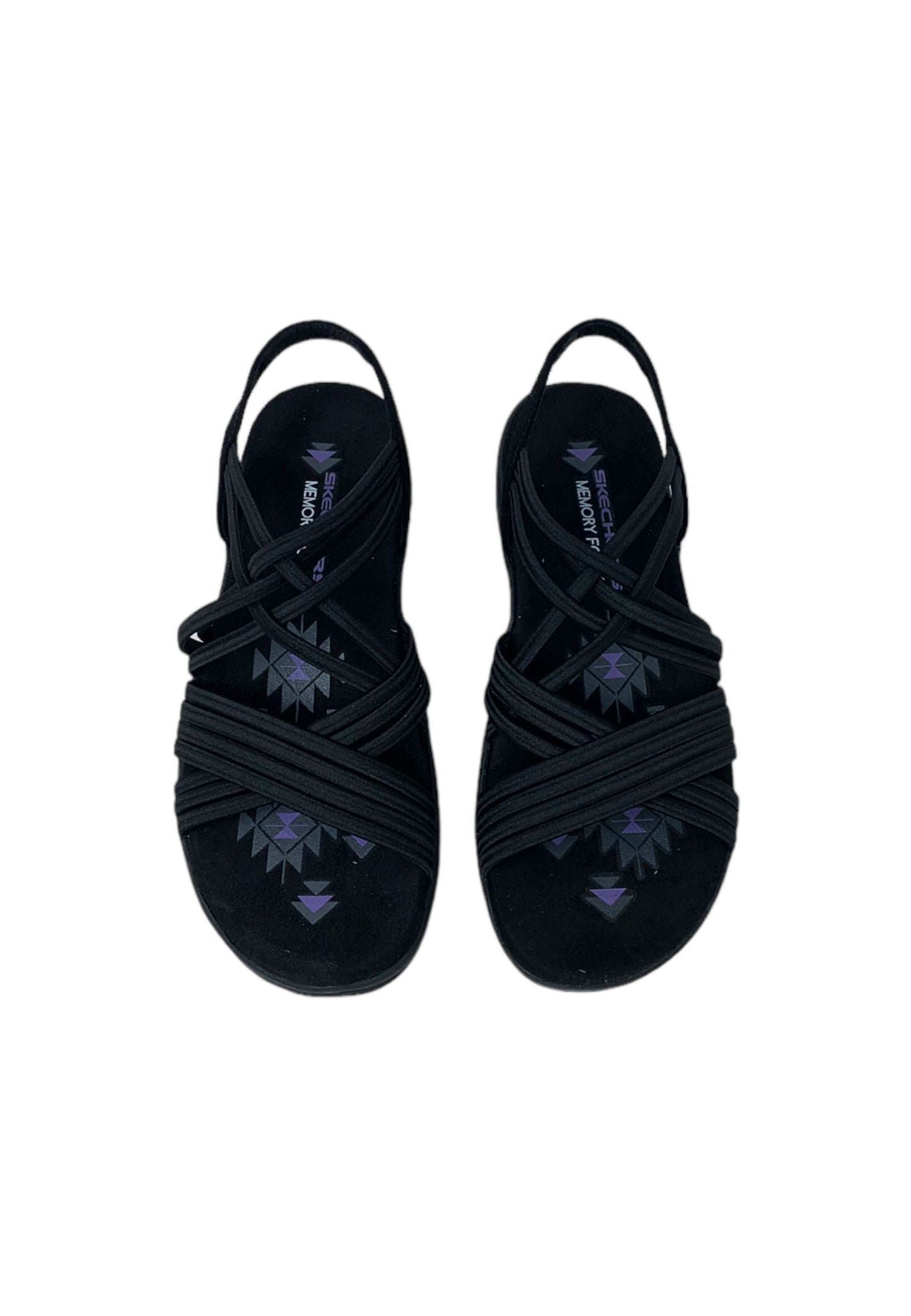 Sandali SKECHERS Stretch Fit - SUNNYSIDE 163185/BBK Donna