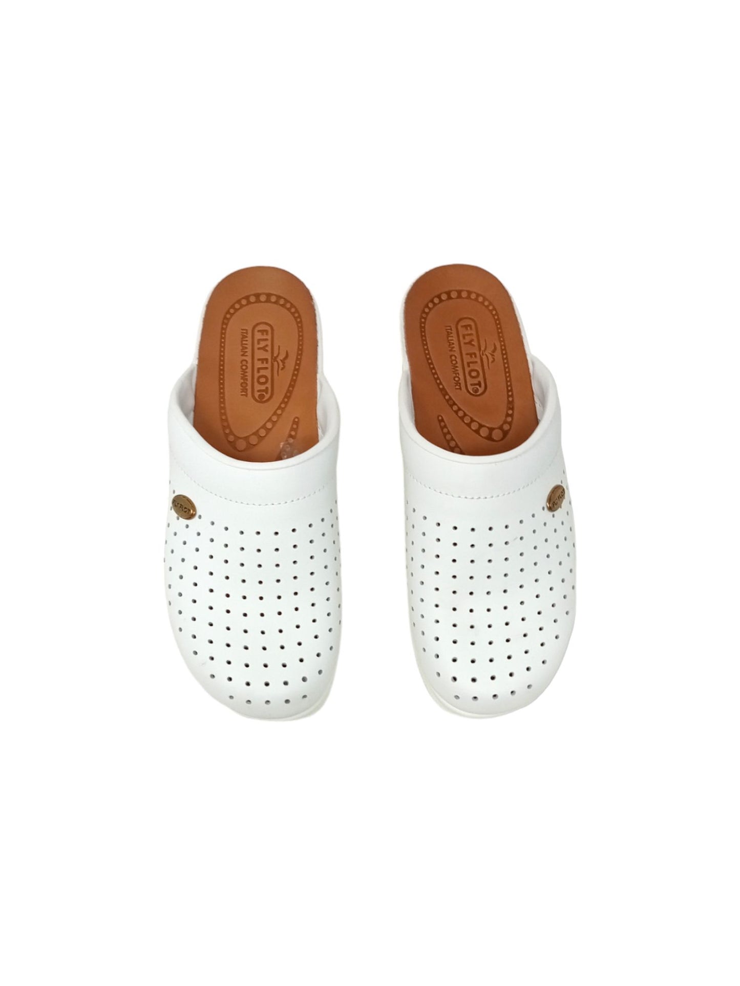 Ciabatta Sanitaria FLYFLOT 85 221 BU BIANCO donna