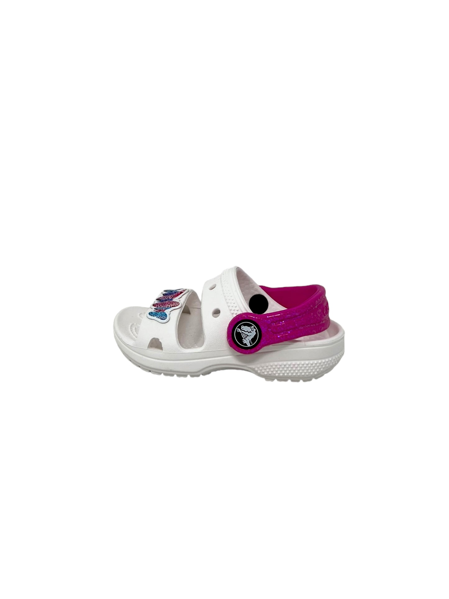 Sandalo CROCS 207803-100 white/pink Bambina