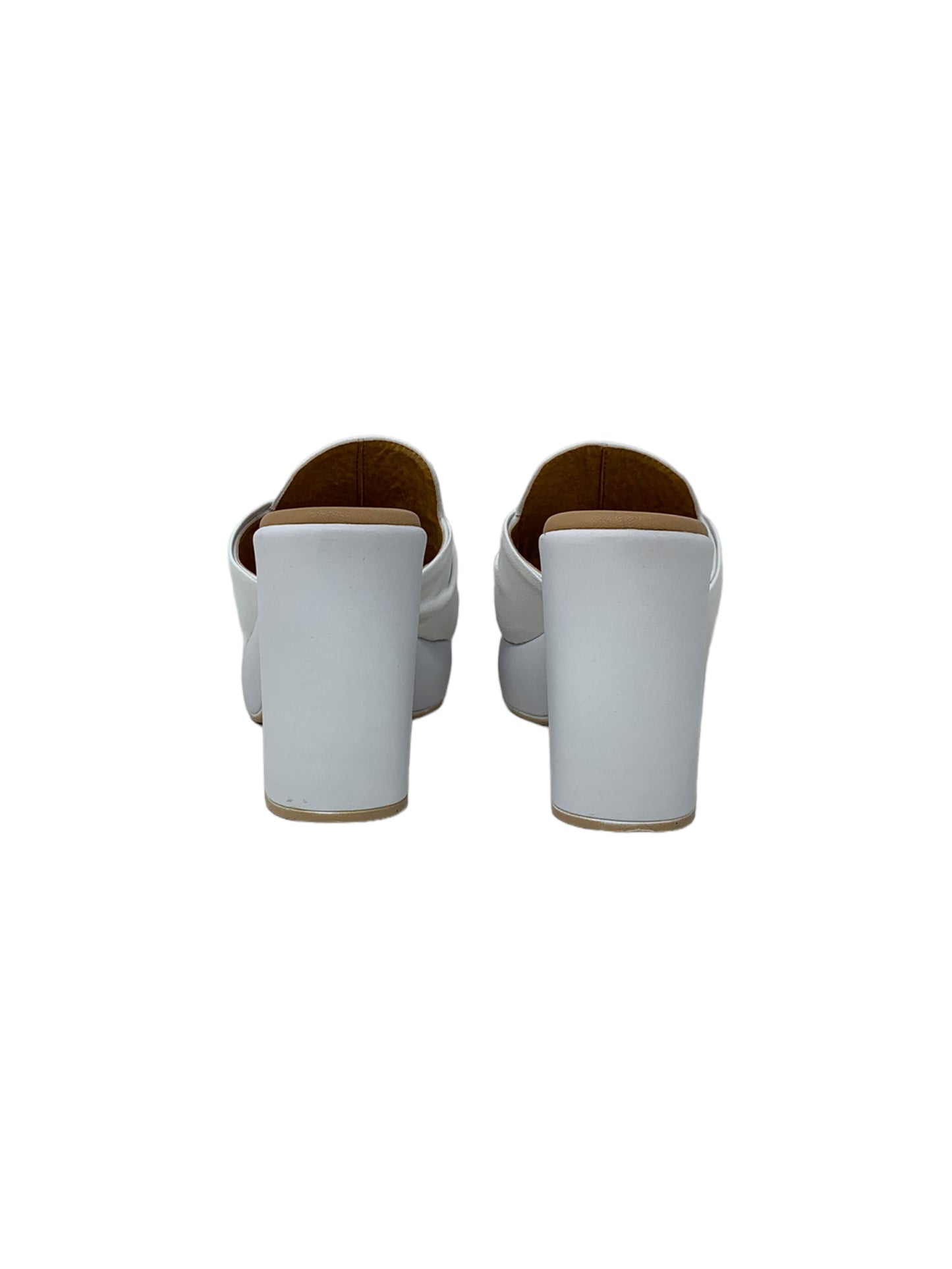 Sandalo con tacco FASCINO DONNA 73108-E3 BIANCO donna