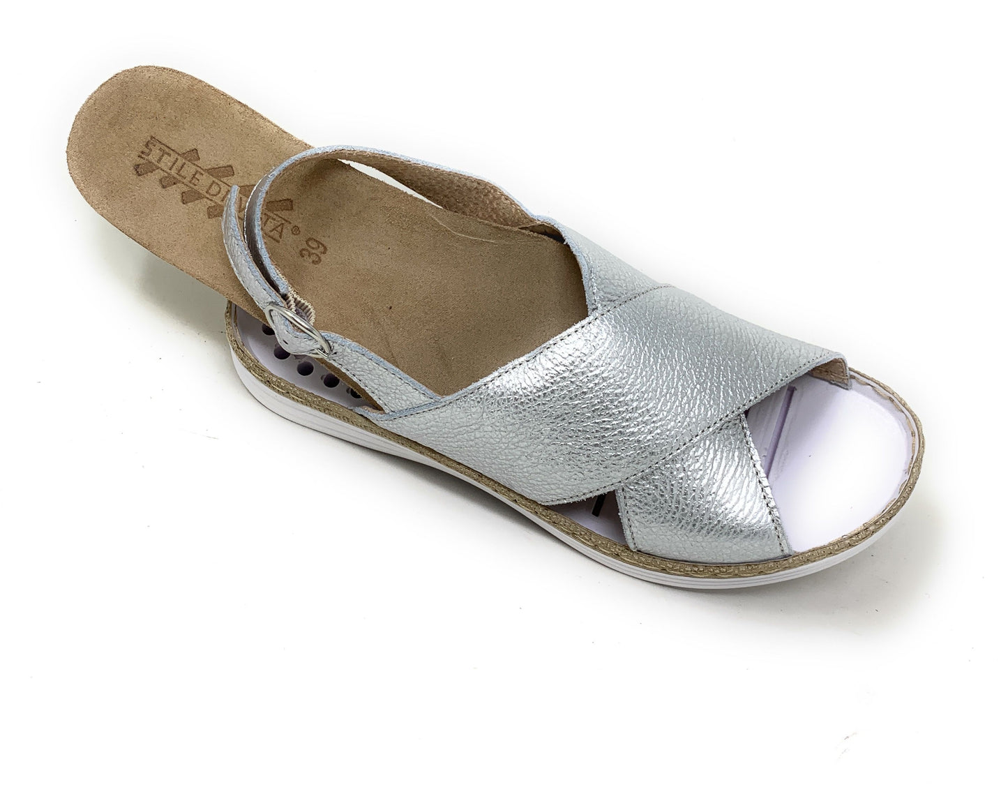 Sandalo Linea Comoda STILE DI VITA 8317MELOARGENTO Donna