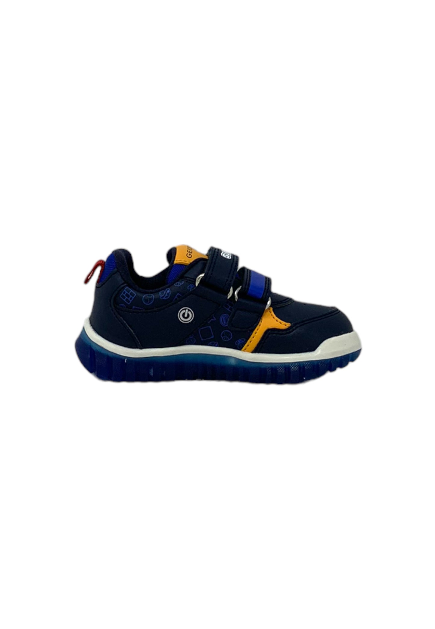 Sneakers con luci Geox B LIGHTYLOO SuperMario B465ZC000BC C4226 Bambino