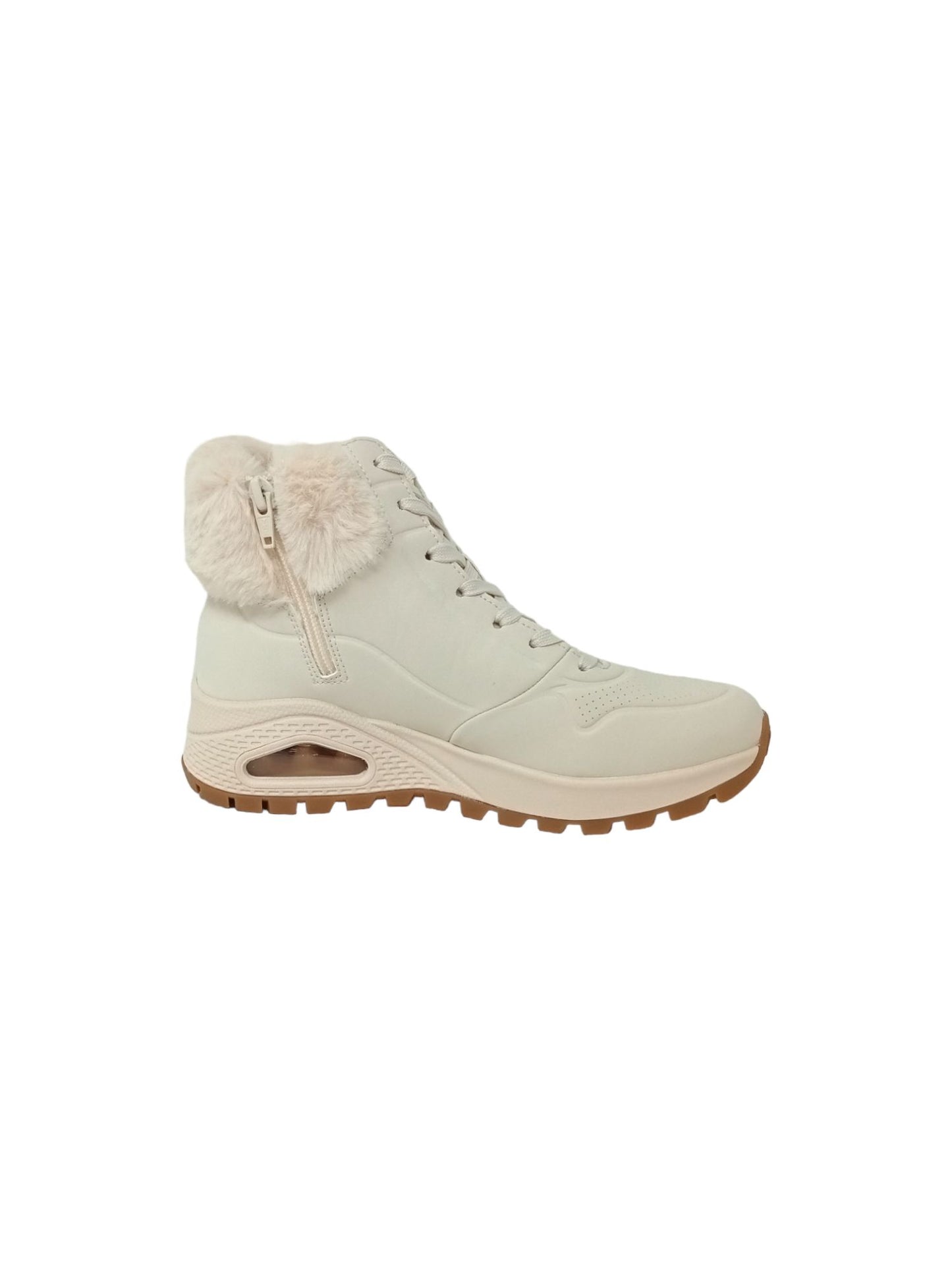 Stivaletto con pelliccia SKECHERS 167274/NAT Donna