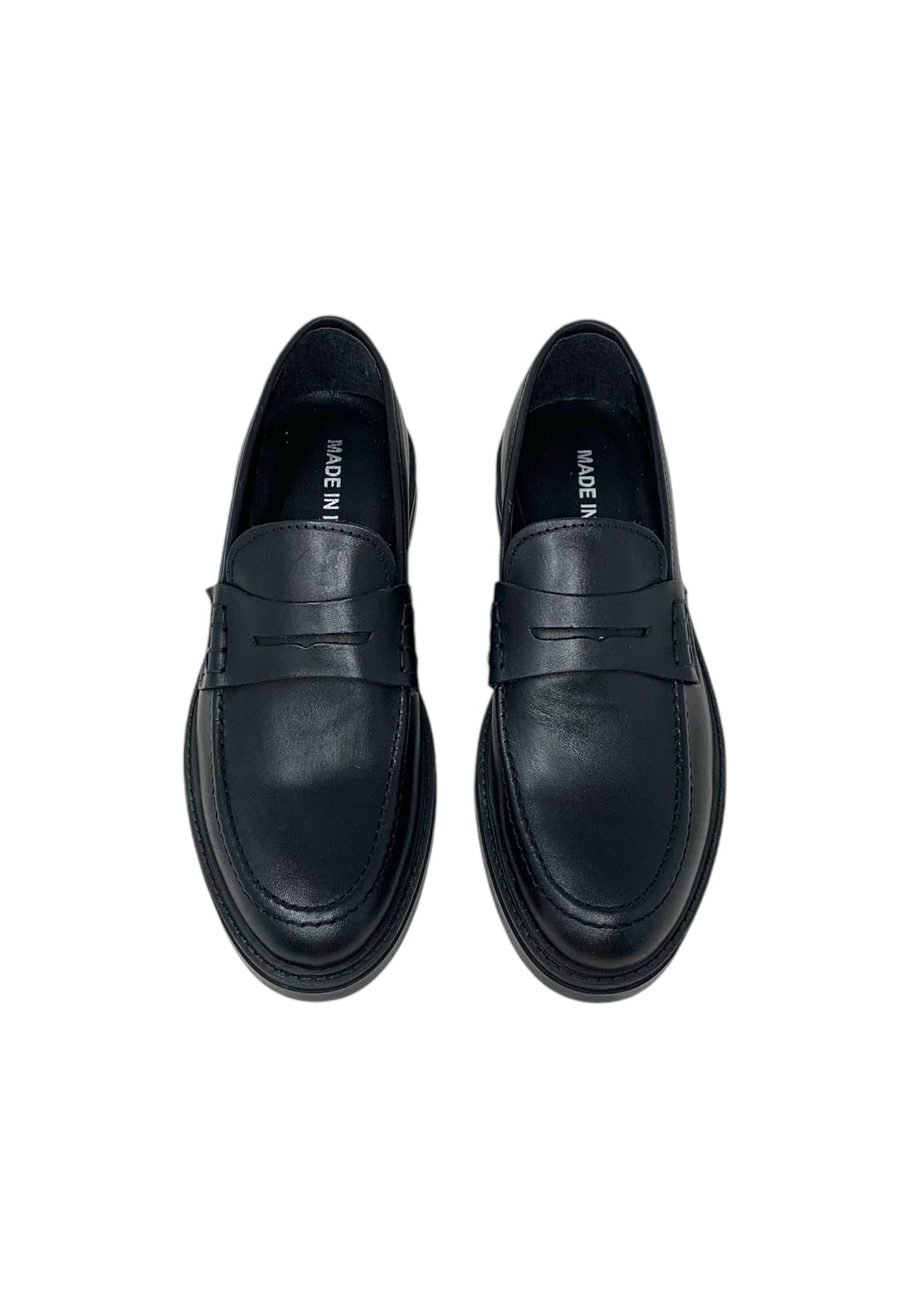 Mocassino BKS 0835 PELLE NERO uomo