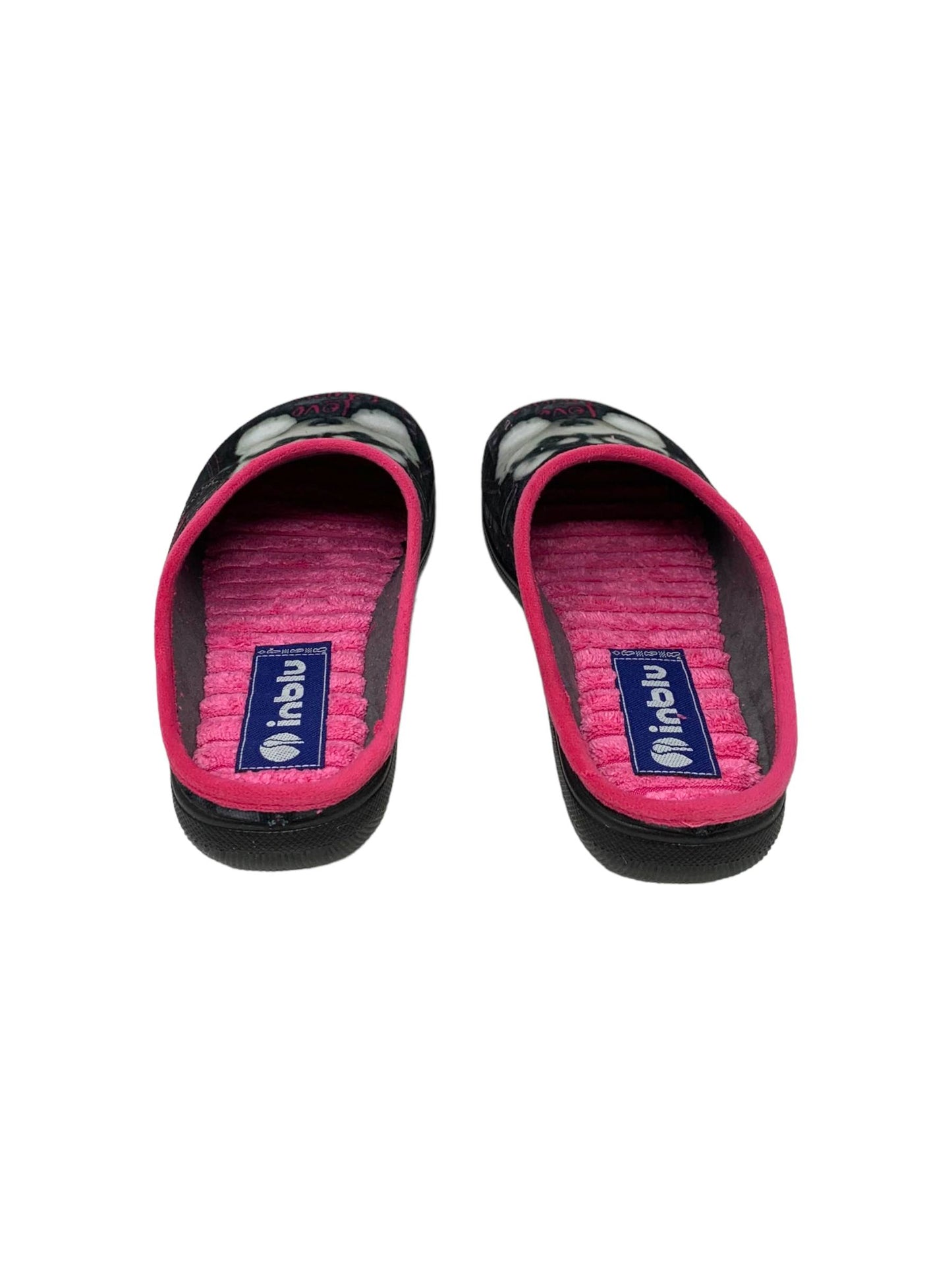 Pantofola INBLU EC000080 NERO donna
