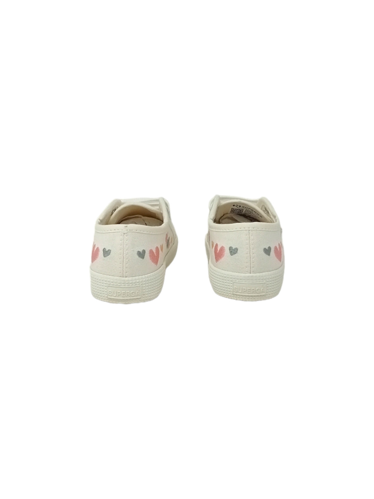 Sneaker SUPERGA 2750 Kids Easystyle Hearts S7126RW A5H Bambina