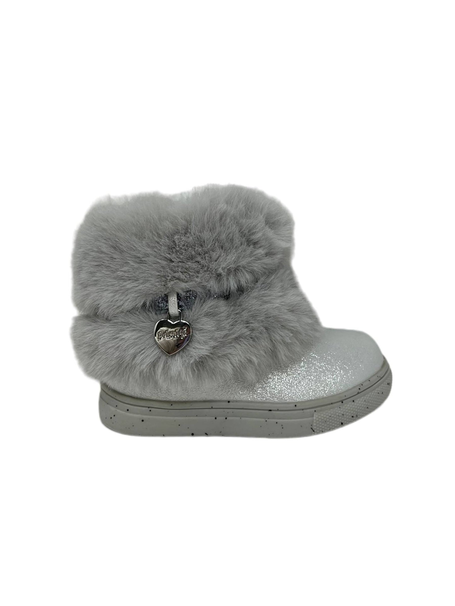 Stivaletto con pelliccia PRIMIGI 2959911 ARGENTO bambina