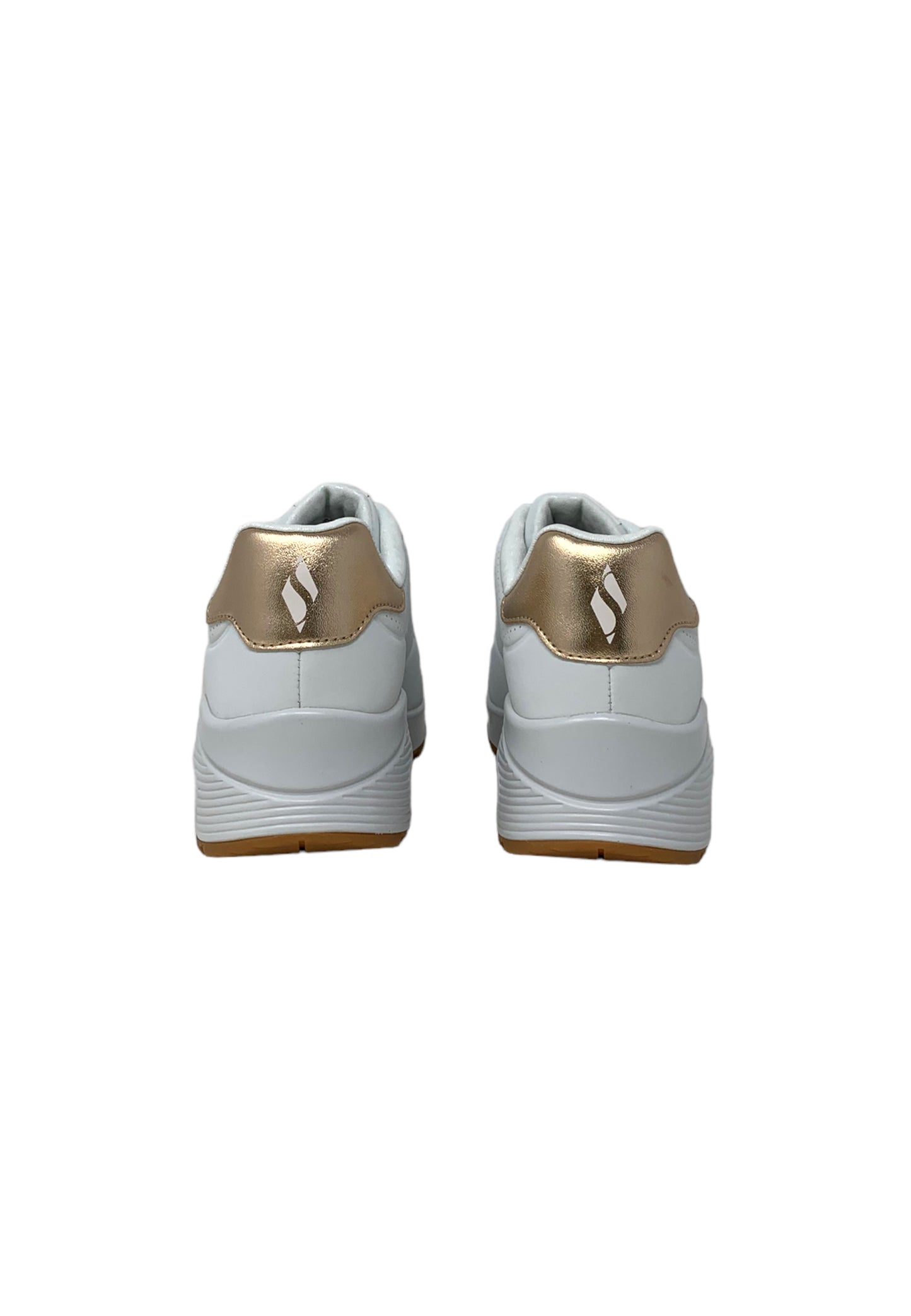 Sneakers SKECHERS Uno - Shimmer away 155196/WHT Donna