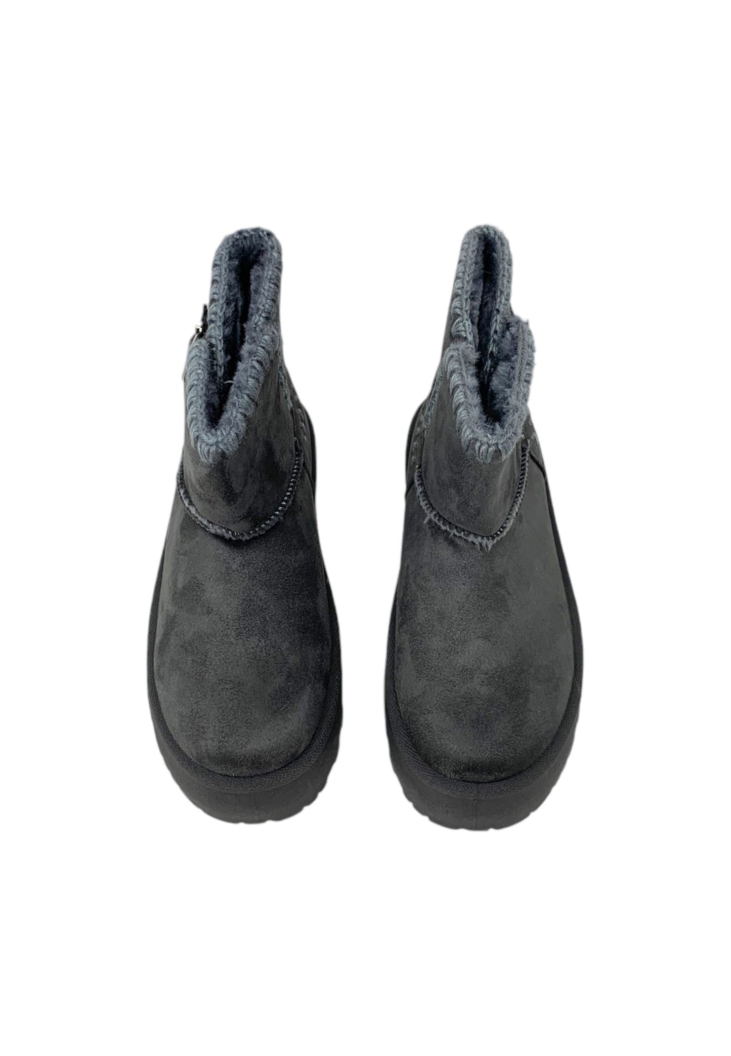 Stivaletto con pelliccia GALIA JRX24W-4C GREY donna