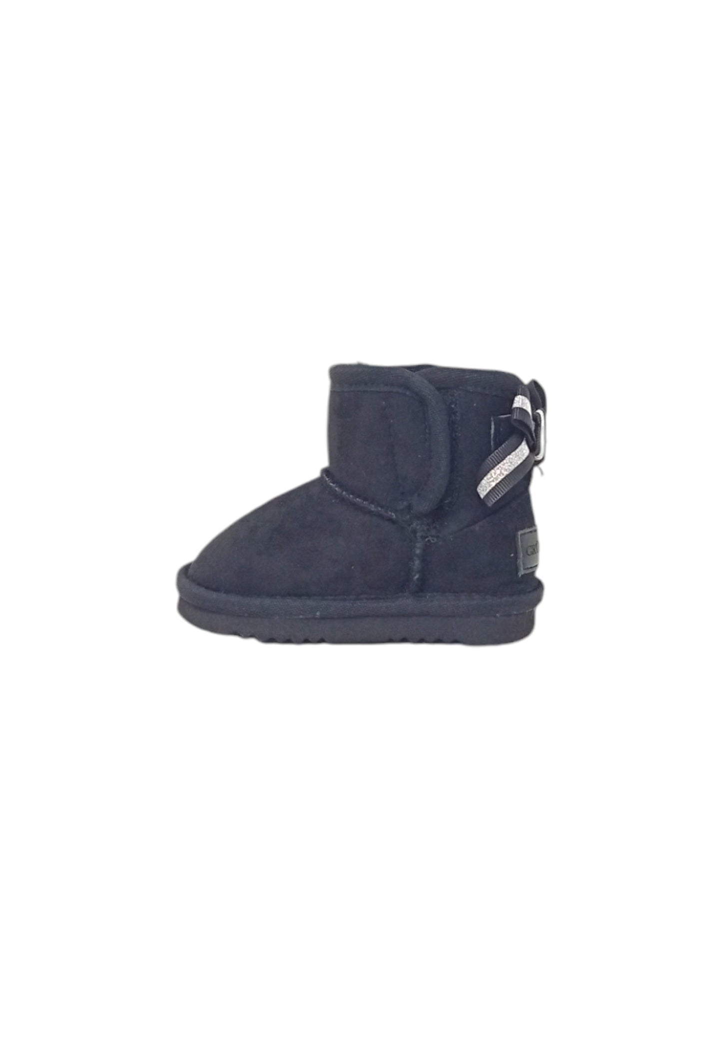 Stivaletto con pelliccia GRUNLAND JR CROY PP0362-I4 NERO bambina