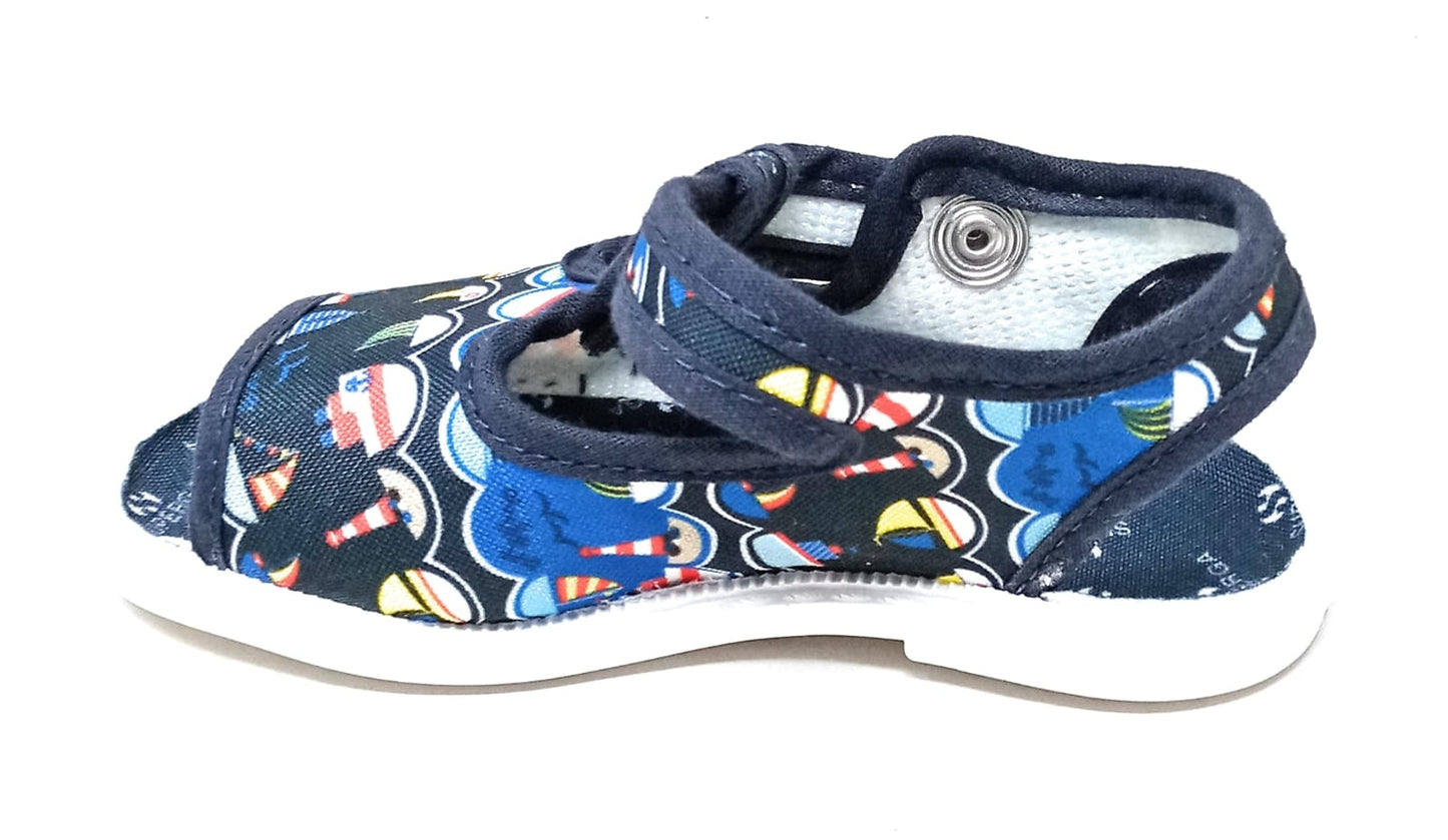 Sandalo SUPERGA S21R483 BLU Bambino