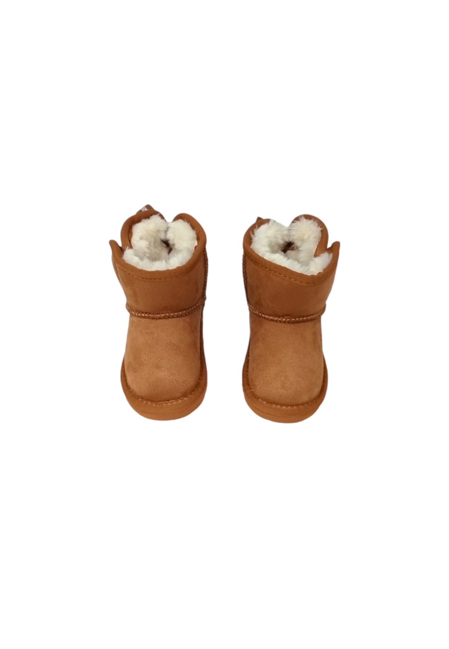 Stivaletto con pelliccia GRUNLAND JR CROY PP0362-I4 CUOIO bambina