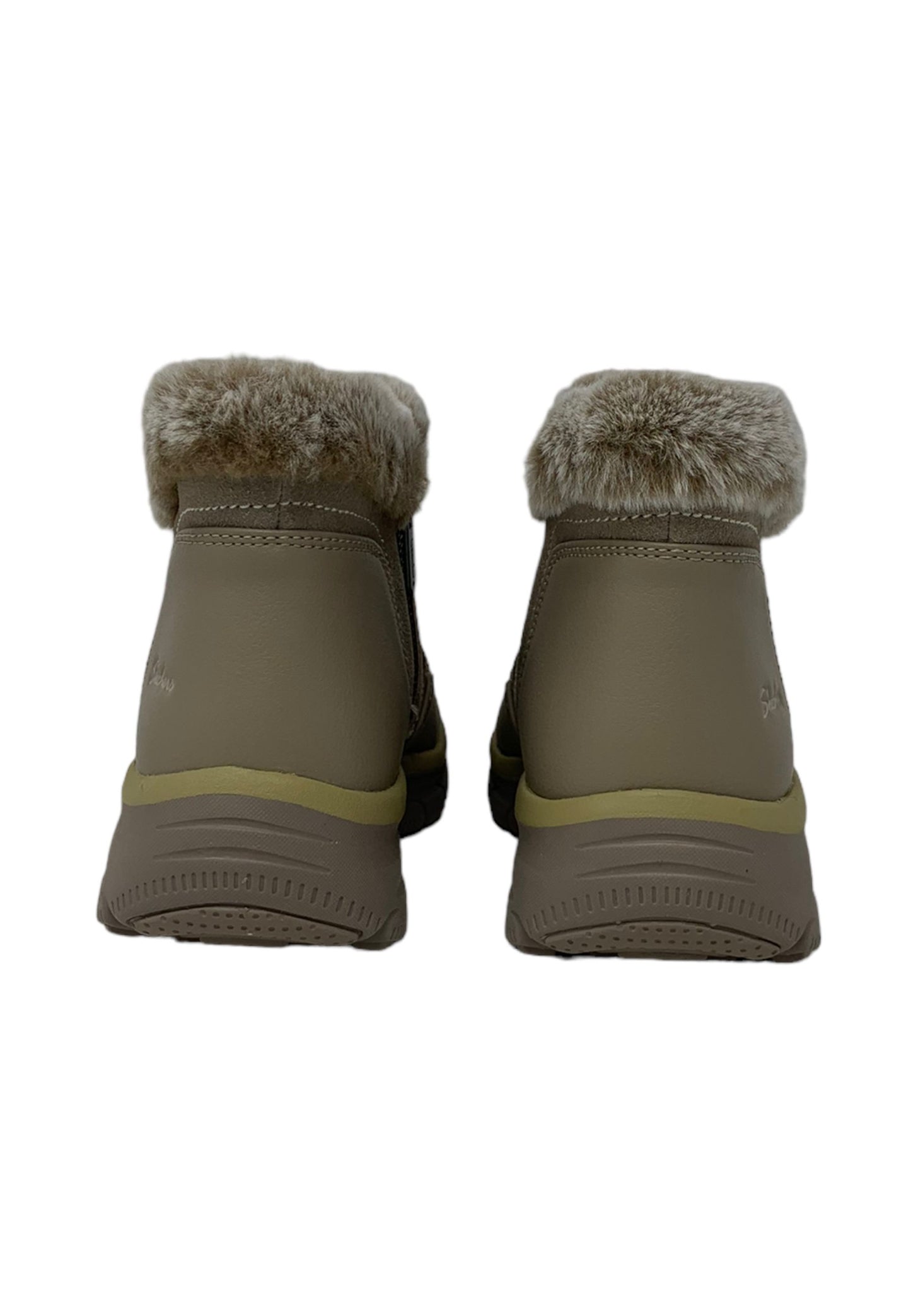 Stivaletto con pelliccia SKECHERS - WARM ESCAPE 167403/TPE Donna
