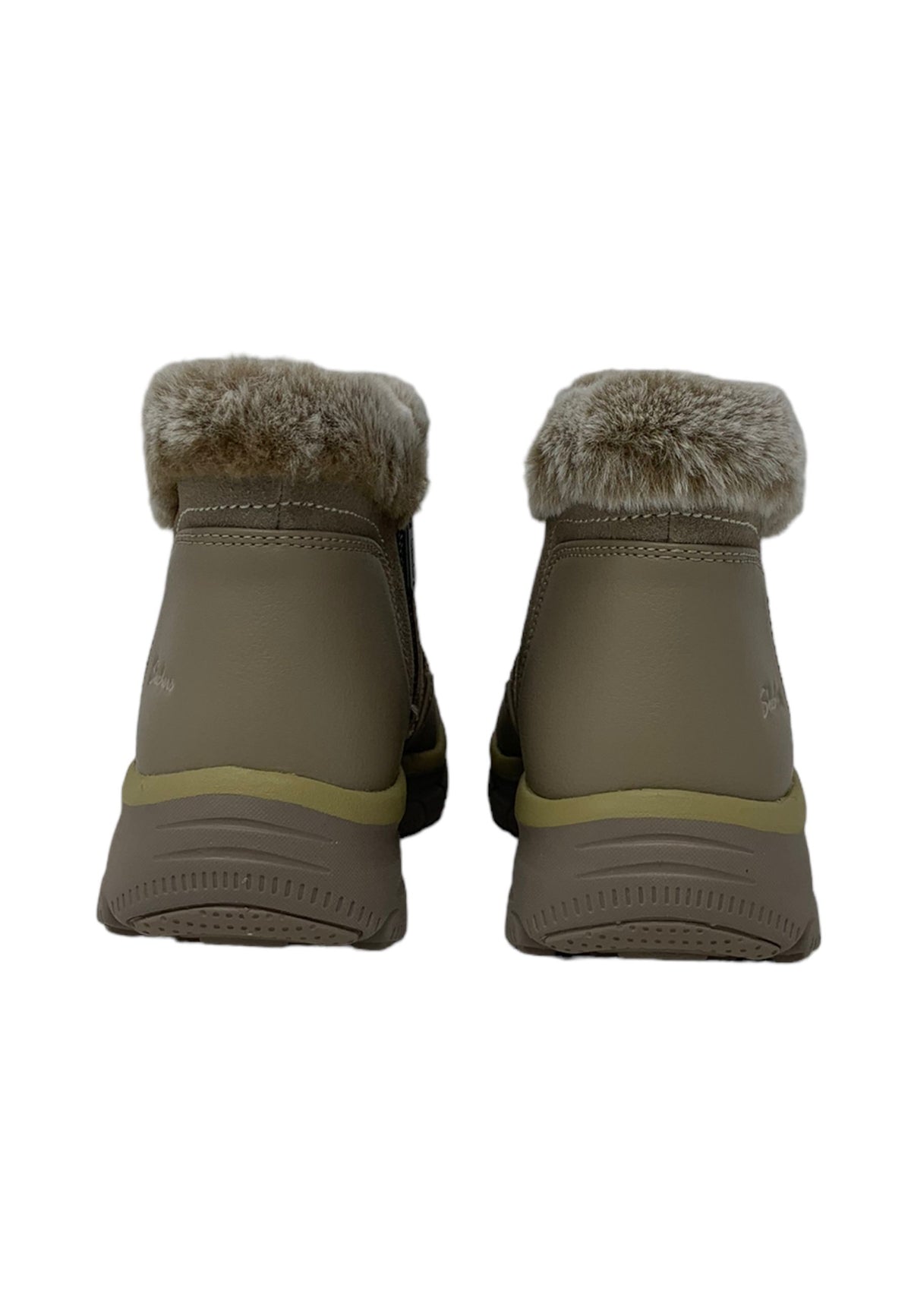 Stivaletto con pelliccia SKECHERS - WARM ESCAPE 167403/TPE Donna