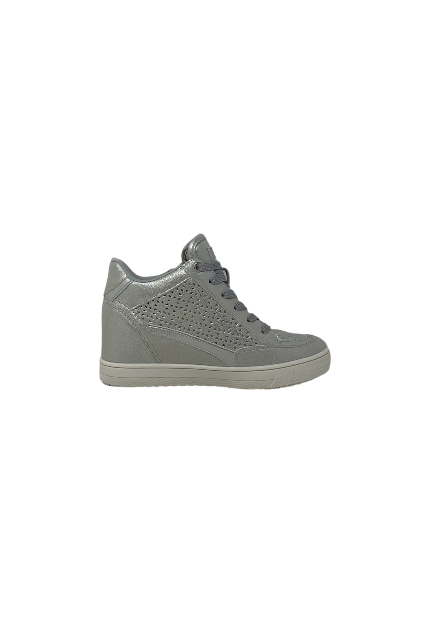 Sneaker alta XTI 142643 PLATA donna