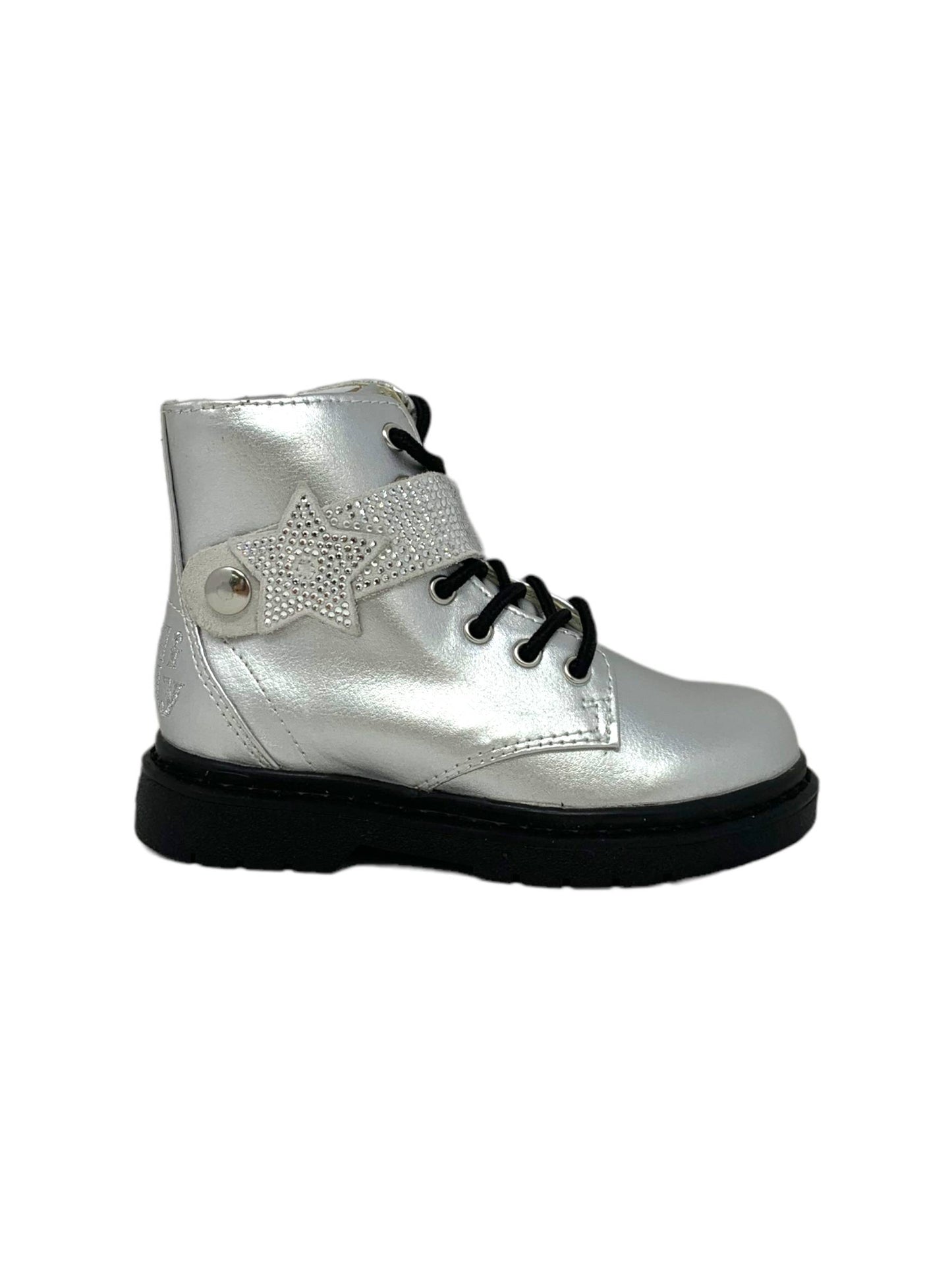 Anfibio da passeggio LELLI KELLY STELLA STELLINA LKHG2330 ARGENTO METALLIC Bambina
